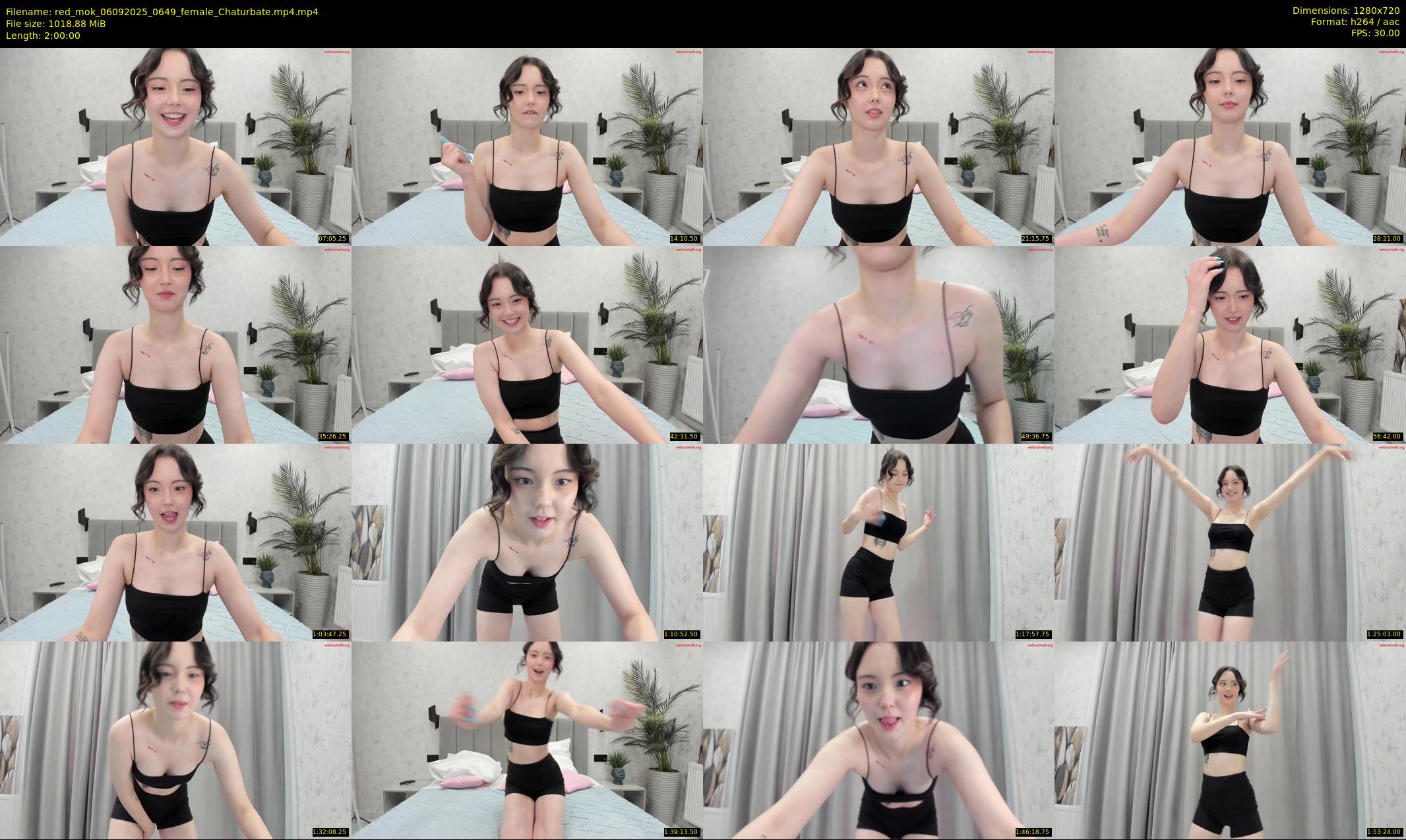 red_mok — 120 minute Chaturbate female cam show recording, 720p, Sep 6, 2025