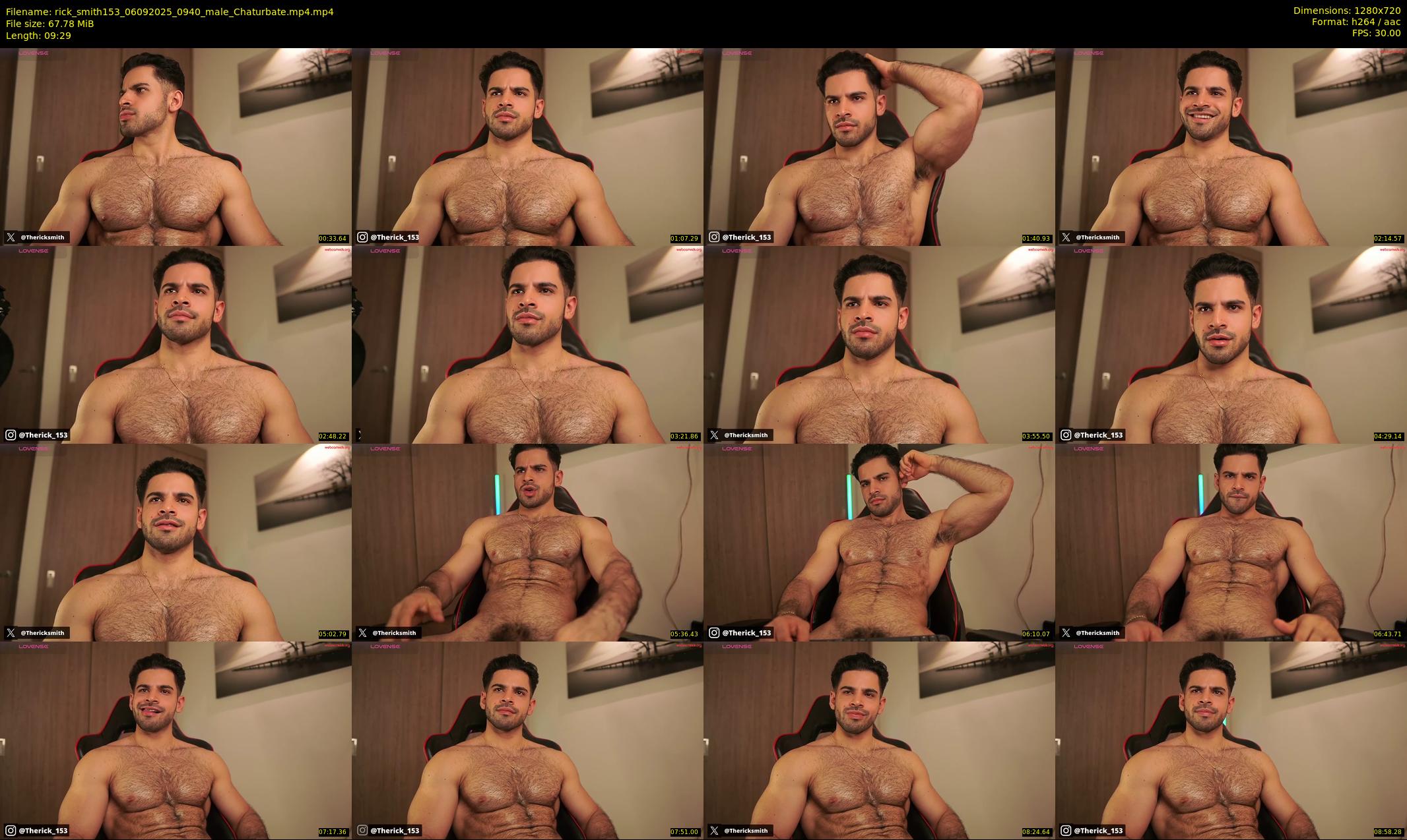 rick_smith153 — 10 minute Chaturbate male cam show recording, 720p, Sep 6, 2025