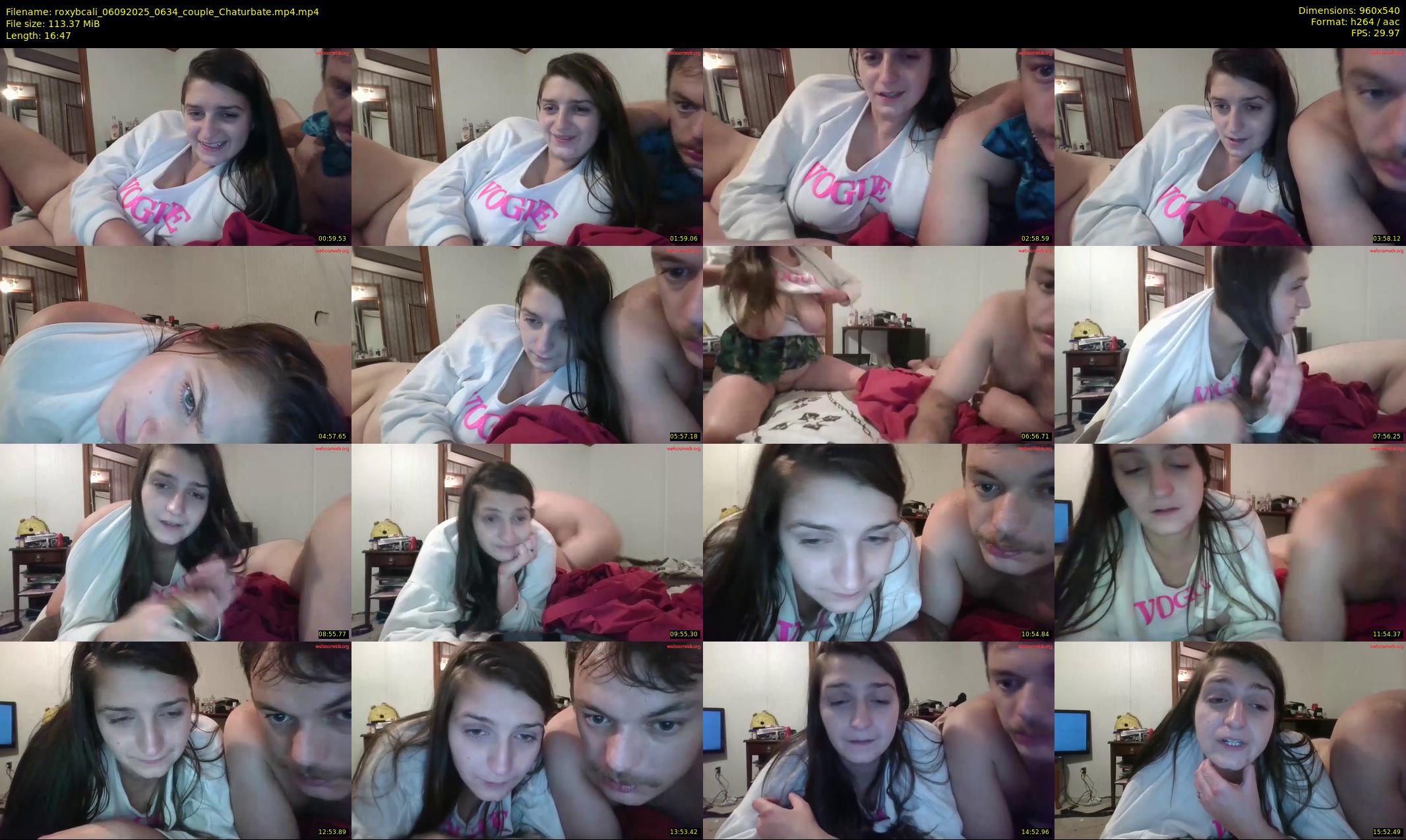 roxybcali — 17 minute Chaturbate couple cam show recording, 480p, Sep 6, 2025