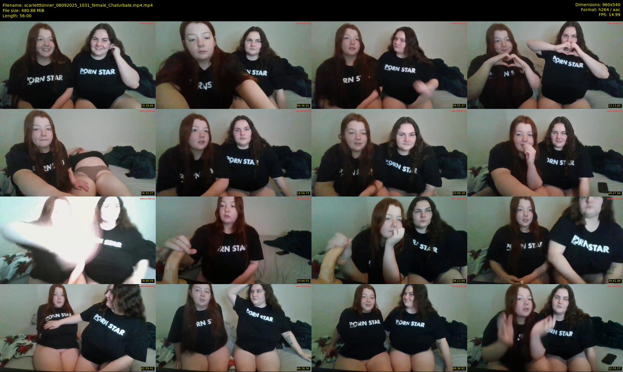 scarletttsinner — 56 minute Chaturbate female cam show recording, 480p, Sep 6, 2025