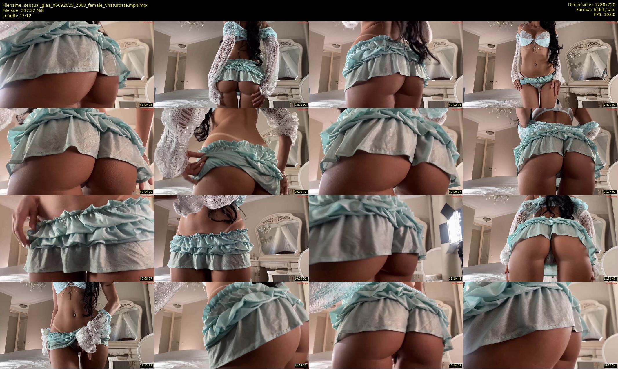 sensual_giaa — 18 minute Chaturbate female cam show recording, 720p, Sep 6, 2025