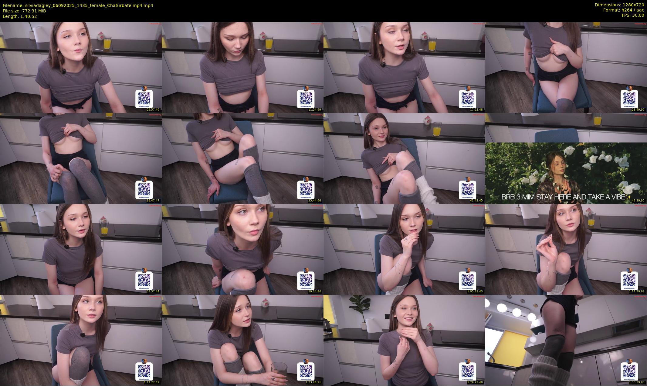 silviadagley — 101 minute Chaturbate female cam show recording, 720p, Sep 6, 2025
