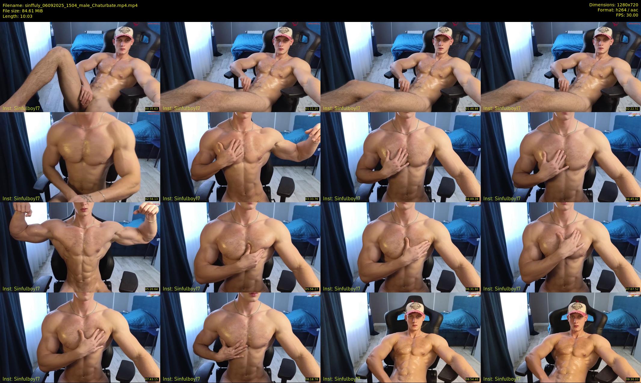 sinffuly — 11 minute Chaturbate male cam show recording, 720p, Sep 6, 2025