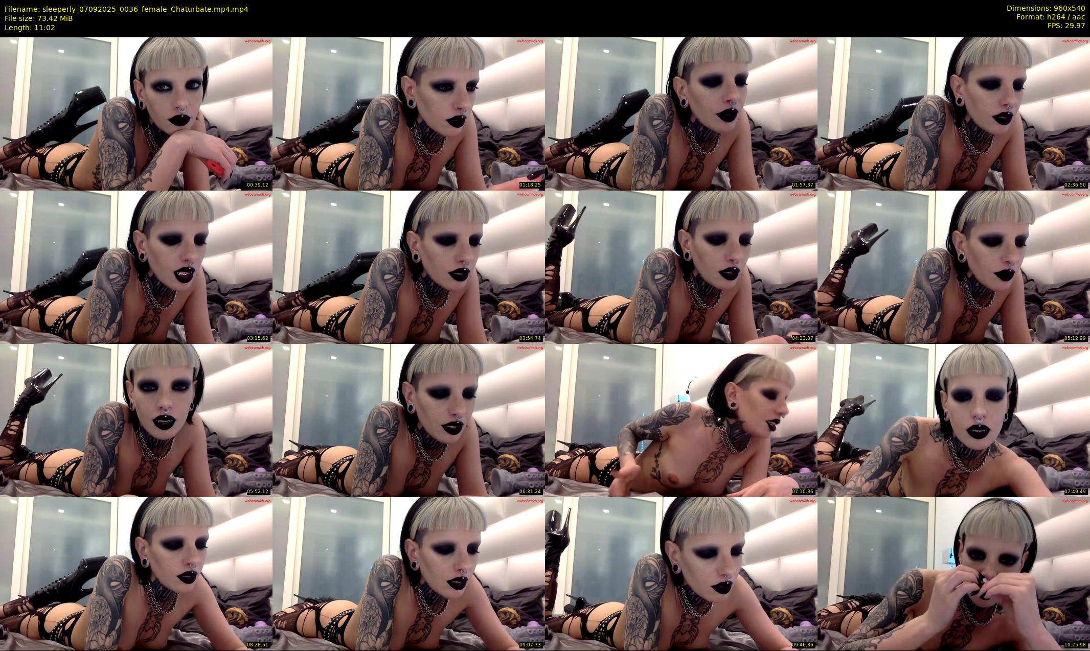 sleeperly — 12 minute Chaturbate female cam show recording, 480p, Sep 7, 2025