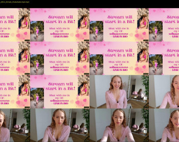 sofiaaaxoxoxo — 21 minute Chaturbate female cam show recording, 720p, Sep 6, 2025