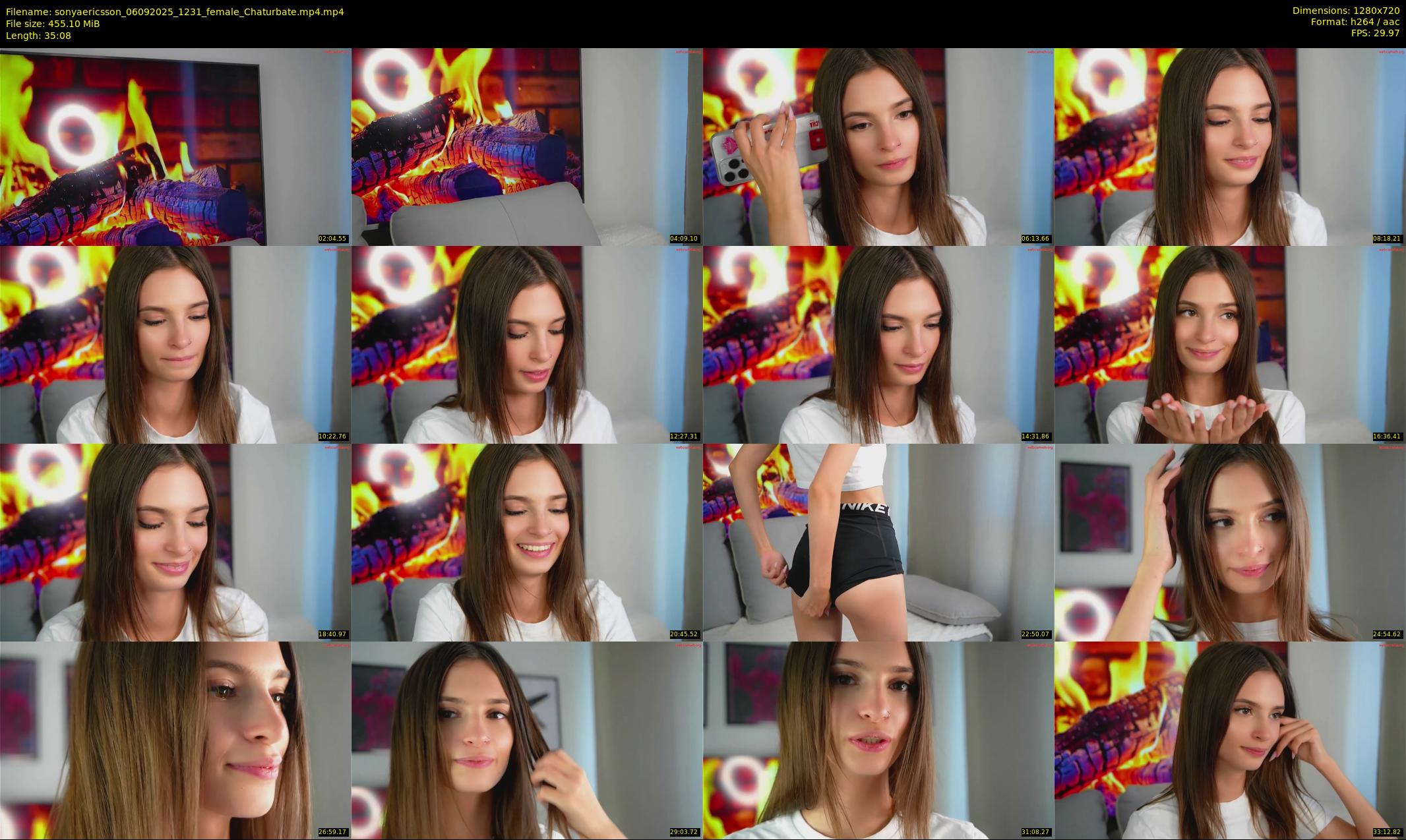 sonyaericsson — 36 minute Chaturbate female cam show recording, 720p, Sep 6, 2025