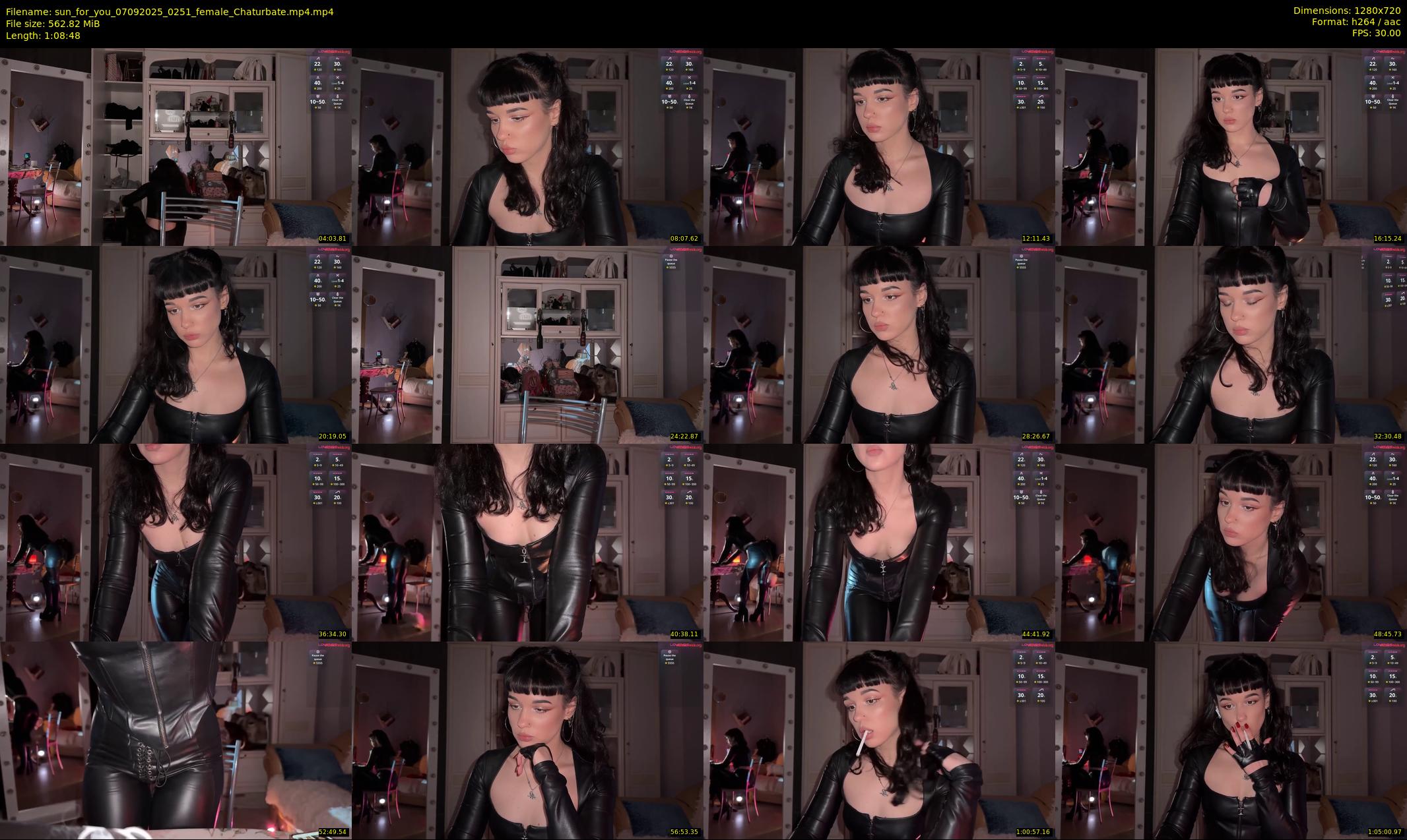 sun_for_you — 69 minute Chaturbate female cam show recording, 720p, Sep 7, 2025
