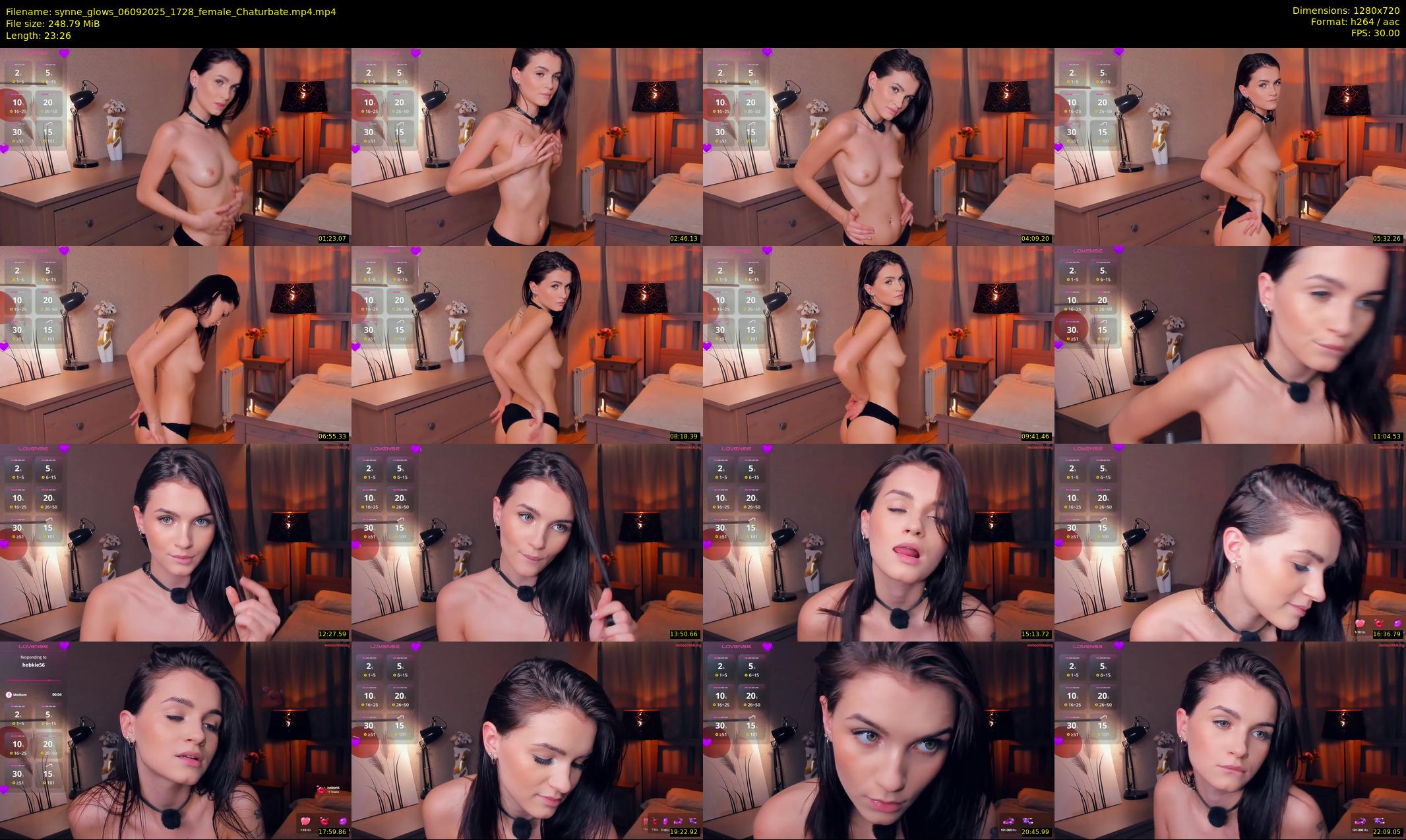 synne_glows — 24 minute Chaturbate female cam show recording, 720p, Sep 6, 2025