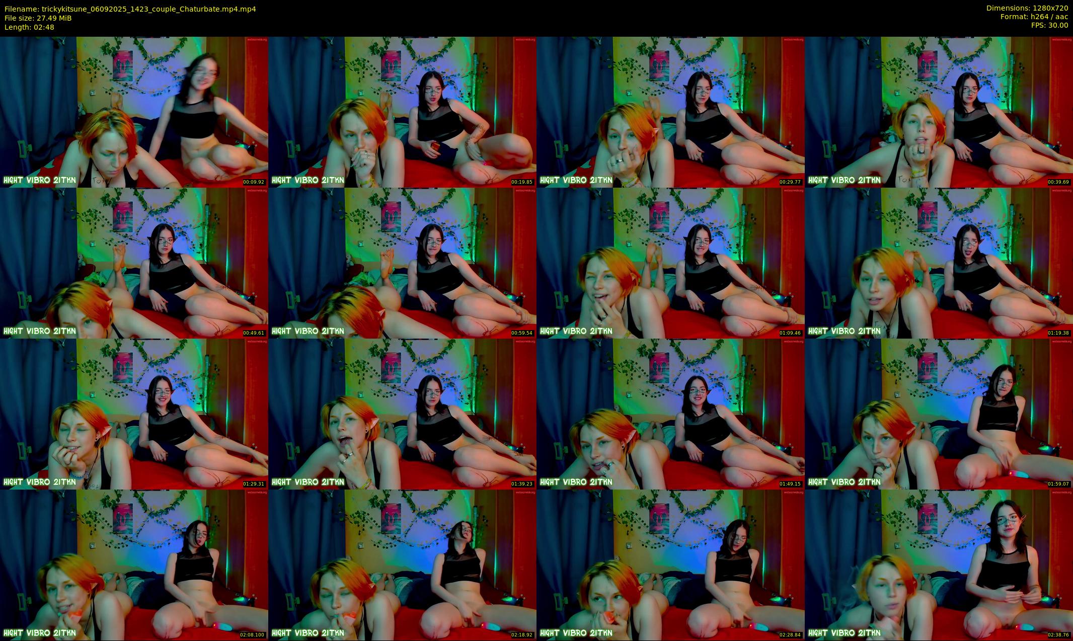trickykitsune — 3 minute Chaturbate female cam show recording, 720p, Sep 6, 2025