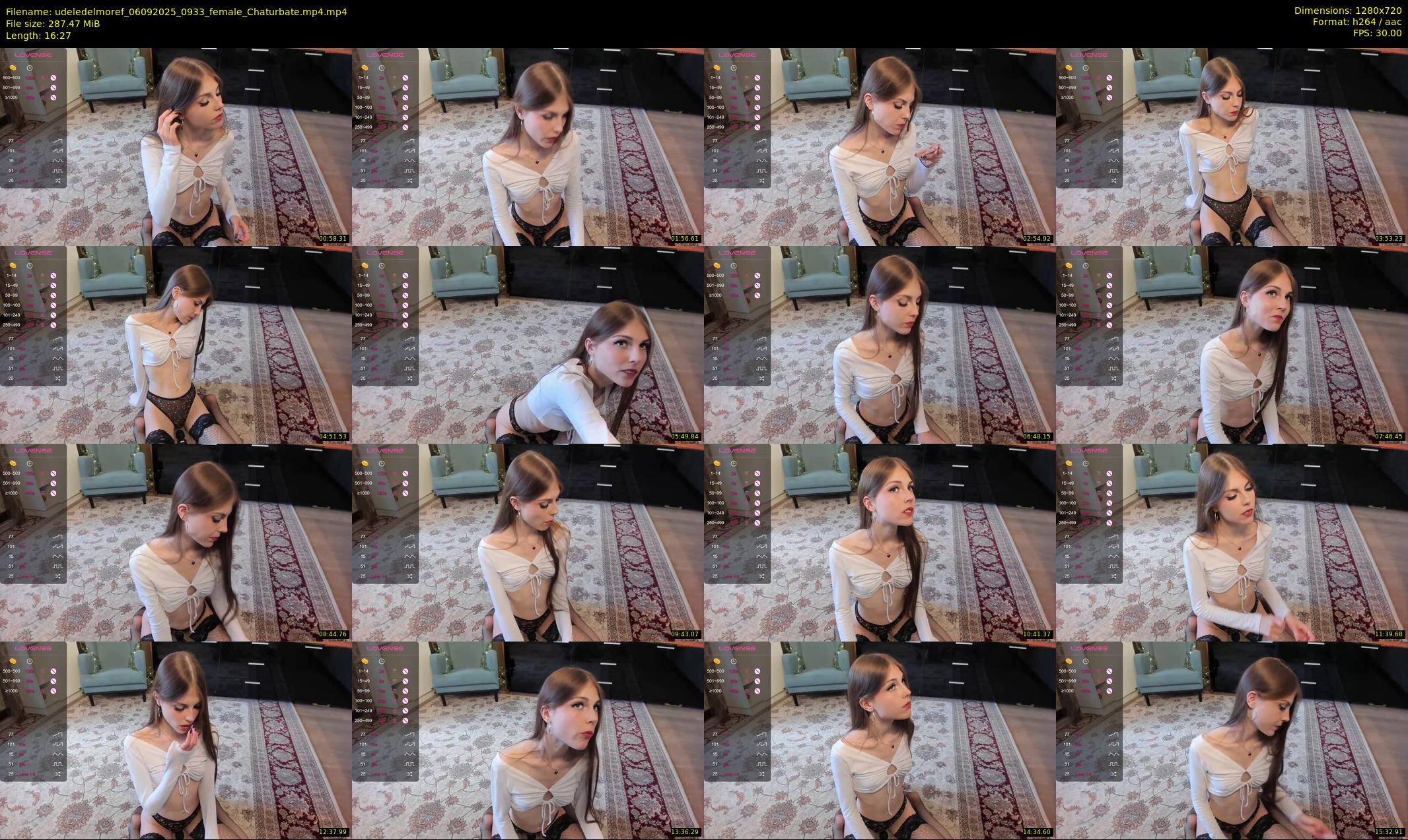 udeledelmoref — 17 minute Chaturbate female cam show recording, 720p, Sep 6, 2025