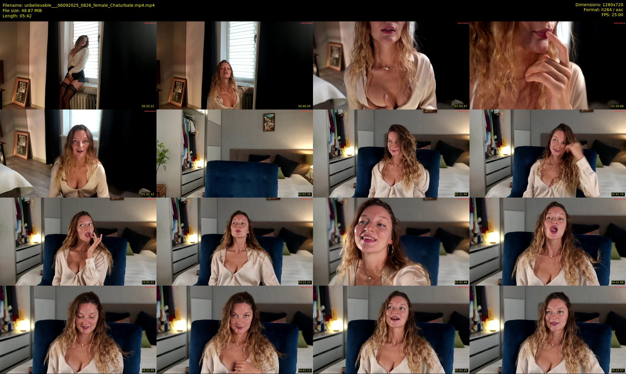 unbelievable__ — 6 minute Chaturbate female cam show recording, 720p, Sep 6, 2025