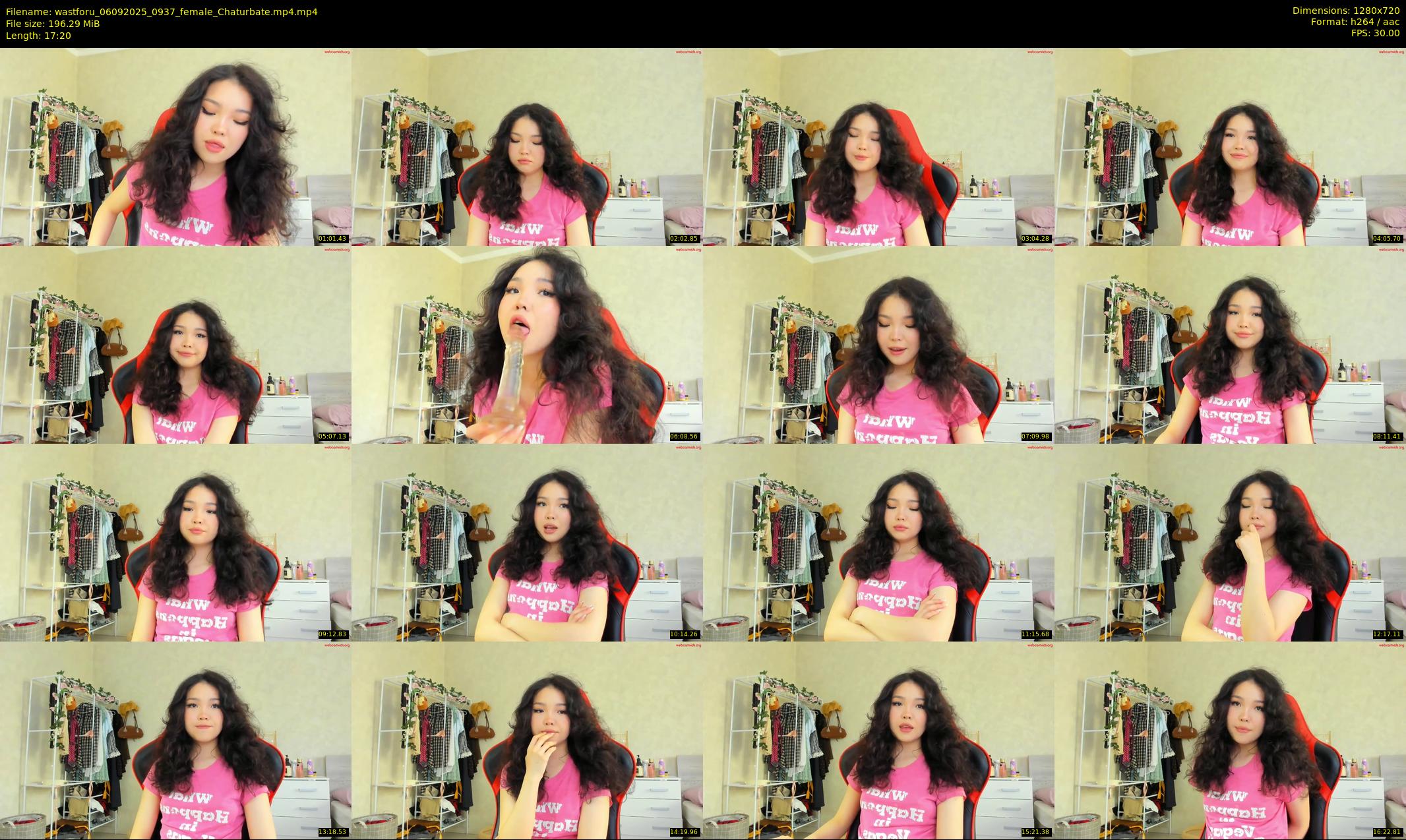 wastforu — 18 minute Chaturbate female cam show recording, 720p, Sep 6, 2025