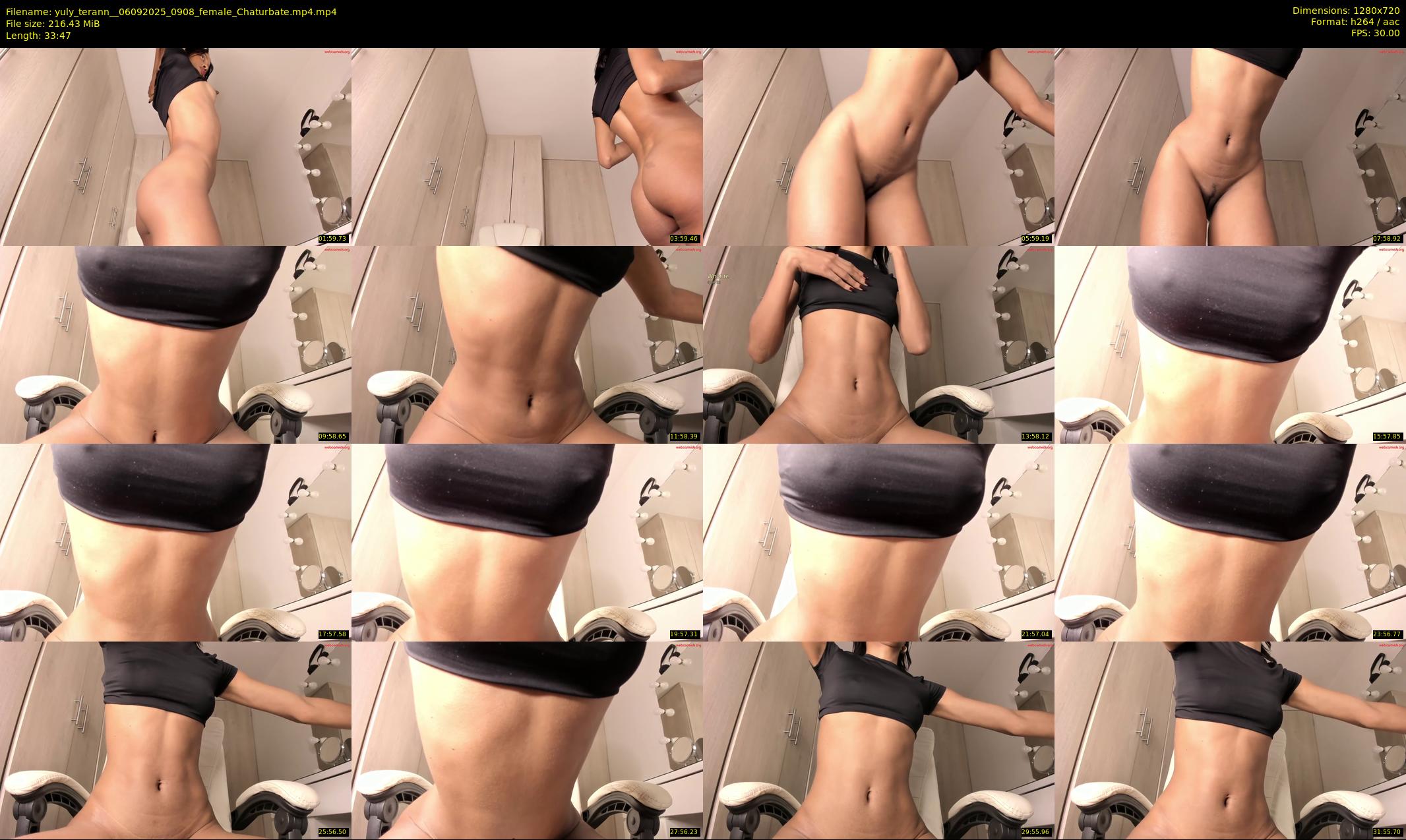 yuly_terann_ — 34 minute Chaturbate female cam show recording, 720p, Sep 6, 2025
