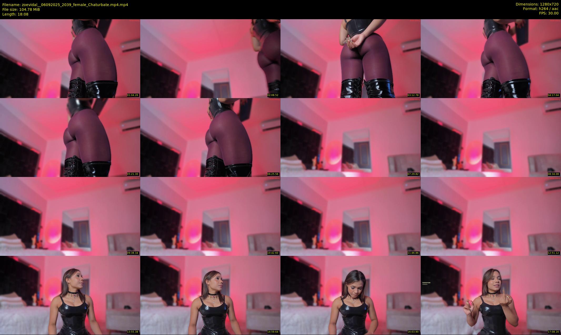 zoevidal_ — 19 minute Chaturbate female cam show recording, 720p, Sep 6, 2025