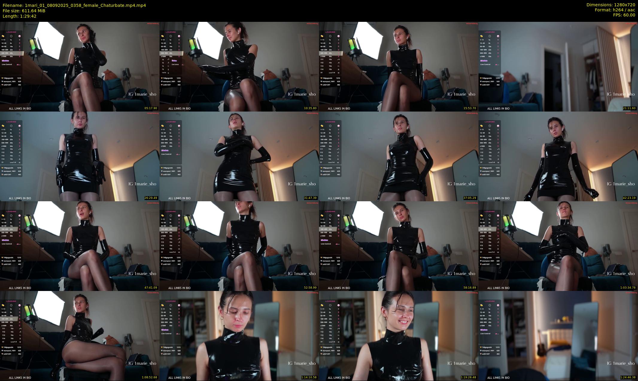 1mari_01 — 90 minute Chaturbate female cam show recording, 720p, Sep 8, 2025