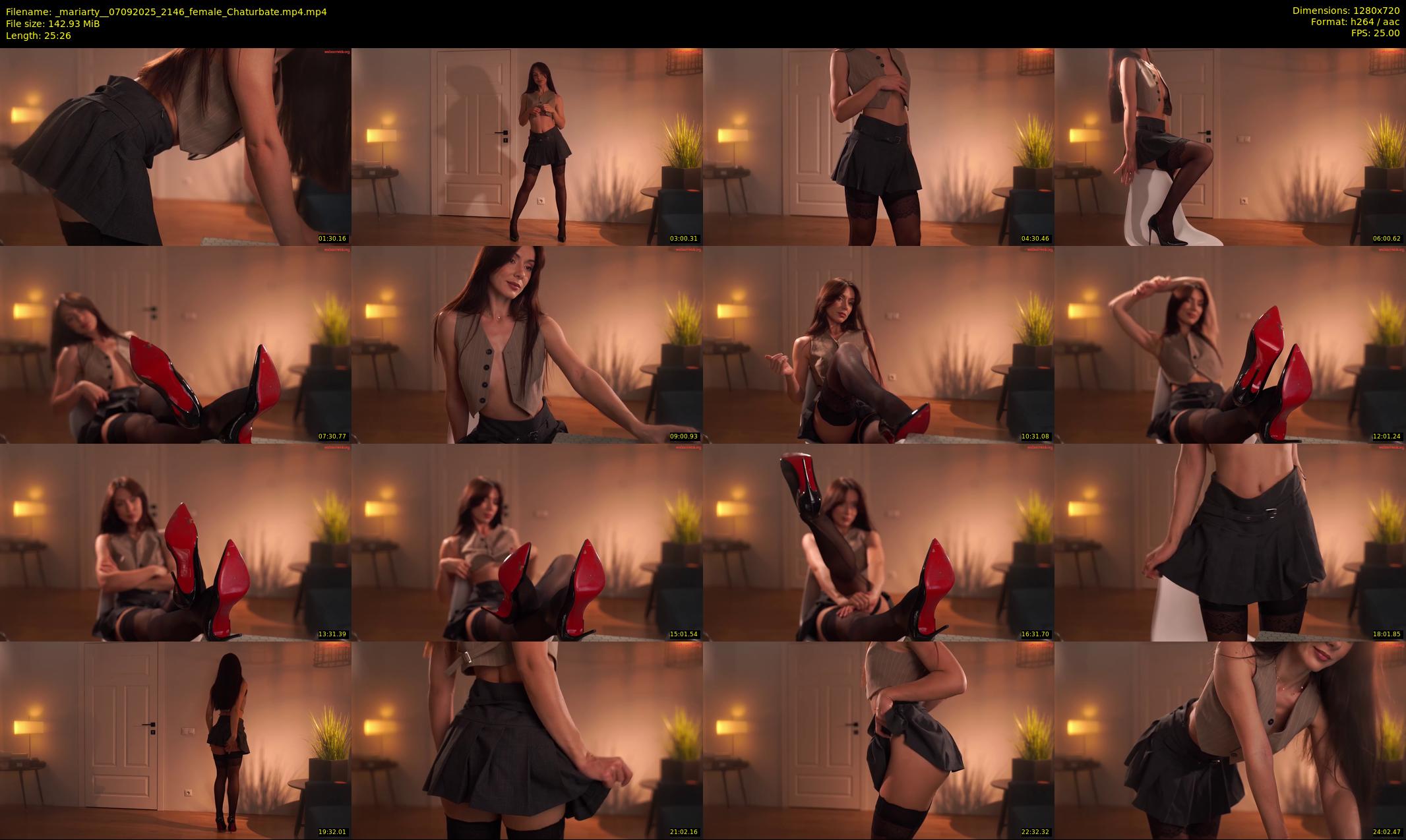 _mariarty_ — 26 minute Chaturbate female cam show recording, 720p, Sep 7, 2025