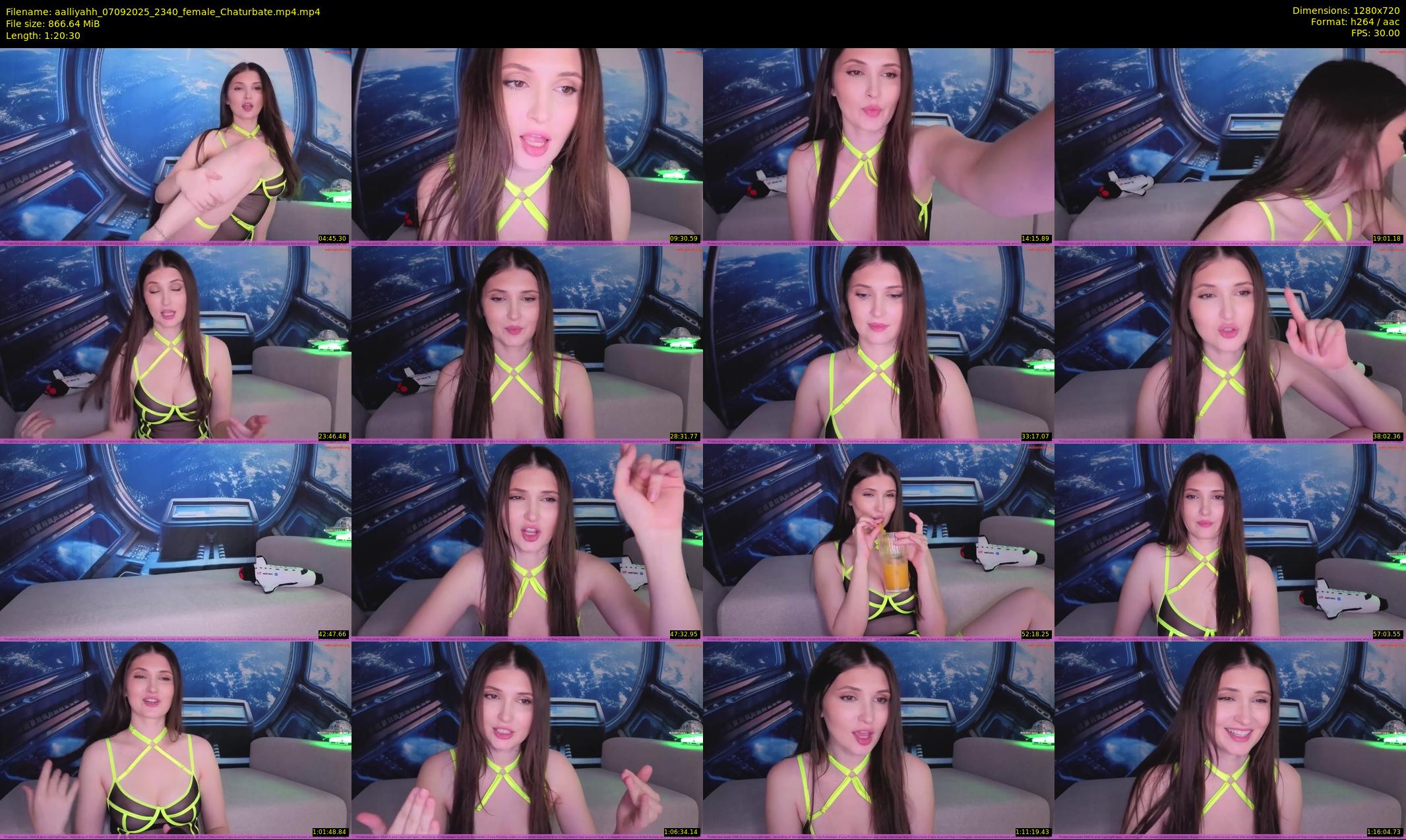 aalliyahh — 81 minute Chaturbate female cam show recording, 720p, Sep 7, 2025
