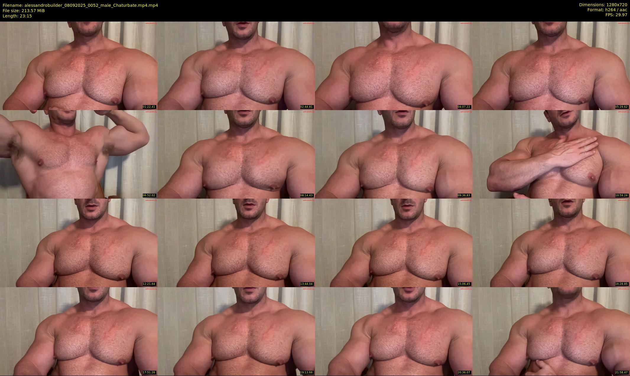 alessandrobuilder — 24 minute Chaturbate couple cam show recording, 720p, Sep 8, 2025