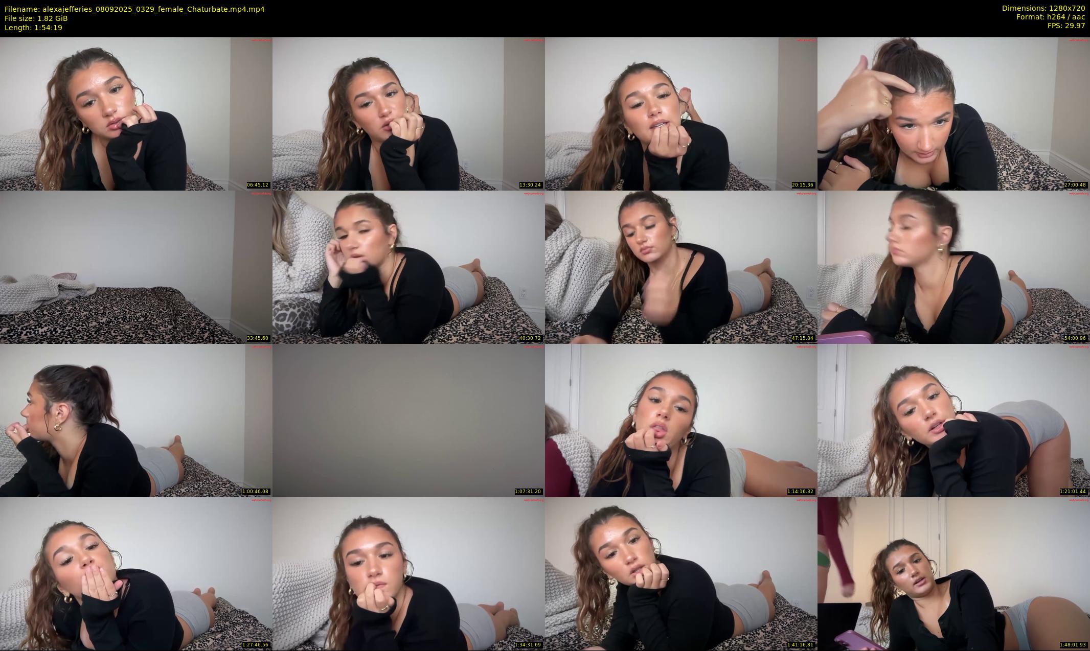 alexajefferies — 115 minute Chaturbate female cam show recording, 720p, Sep 8, 2025
