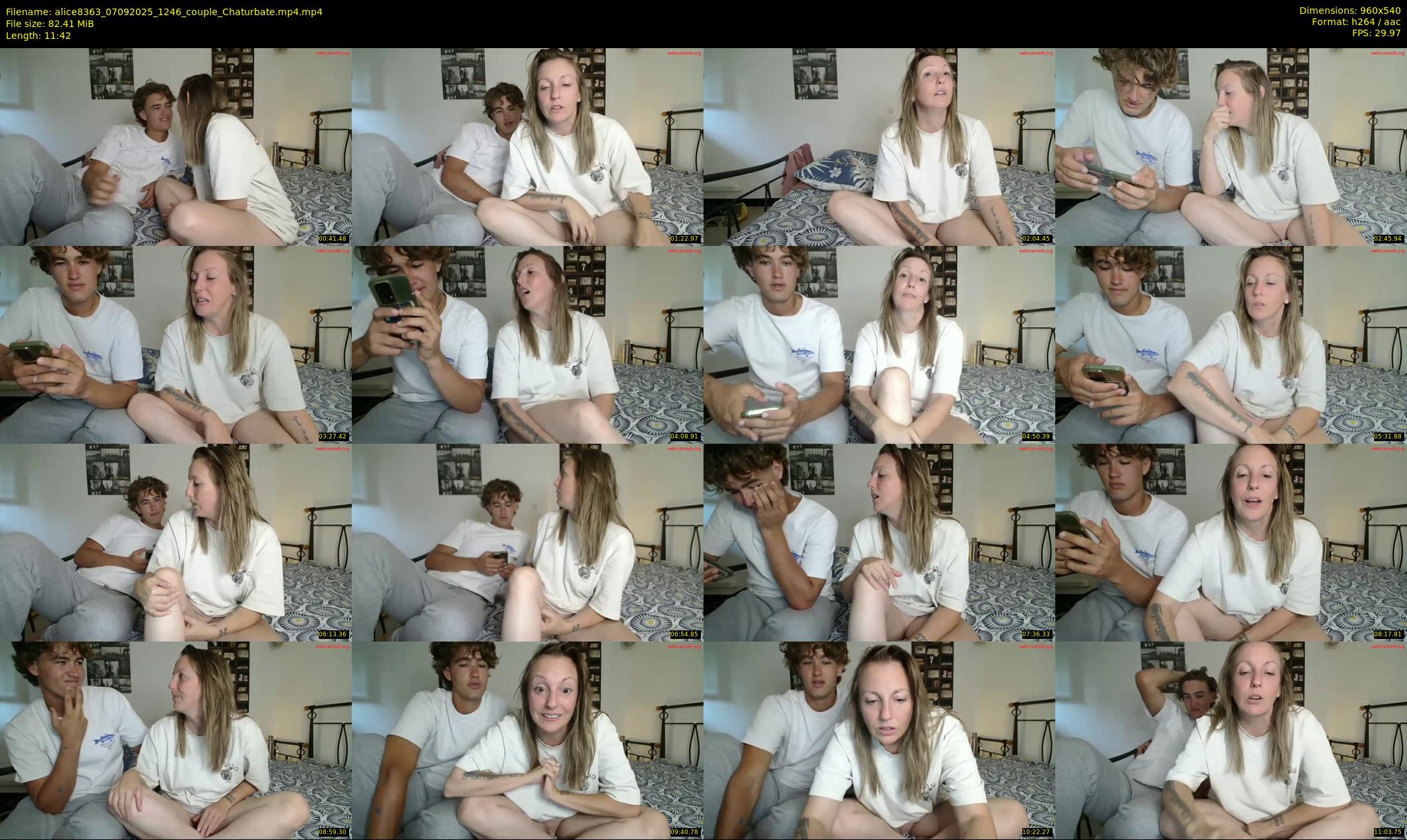 alice8363 — 12 minute Chaturbate female cam show recording, 480p, Sep 7, 2025