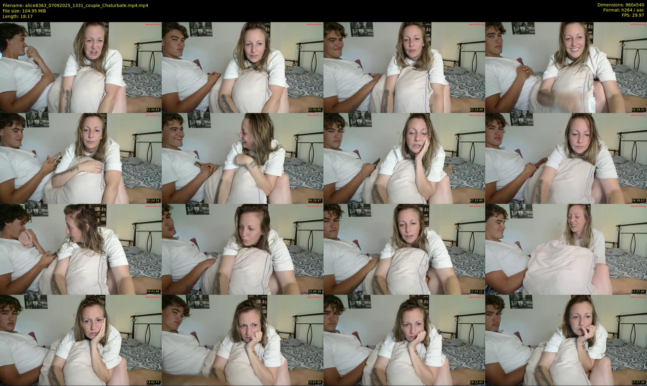 alice8363 — 19 minute Chaturbate female cam show recording, 480p, Sep 7, 2025