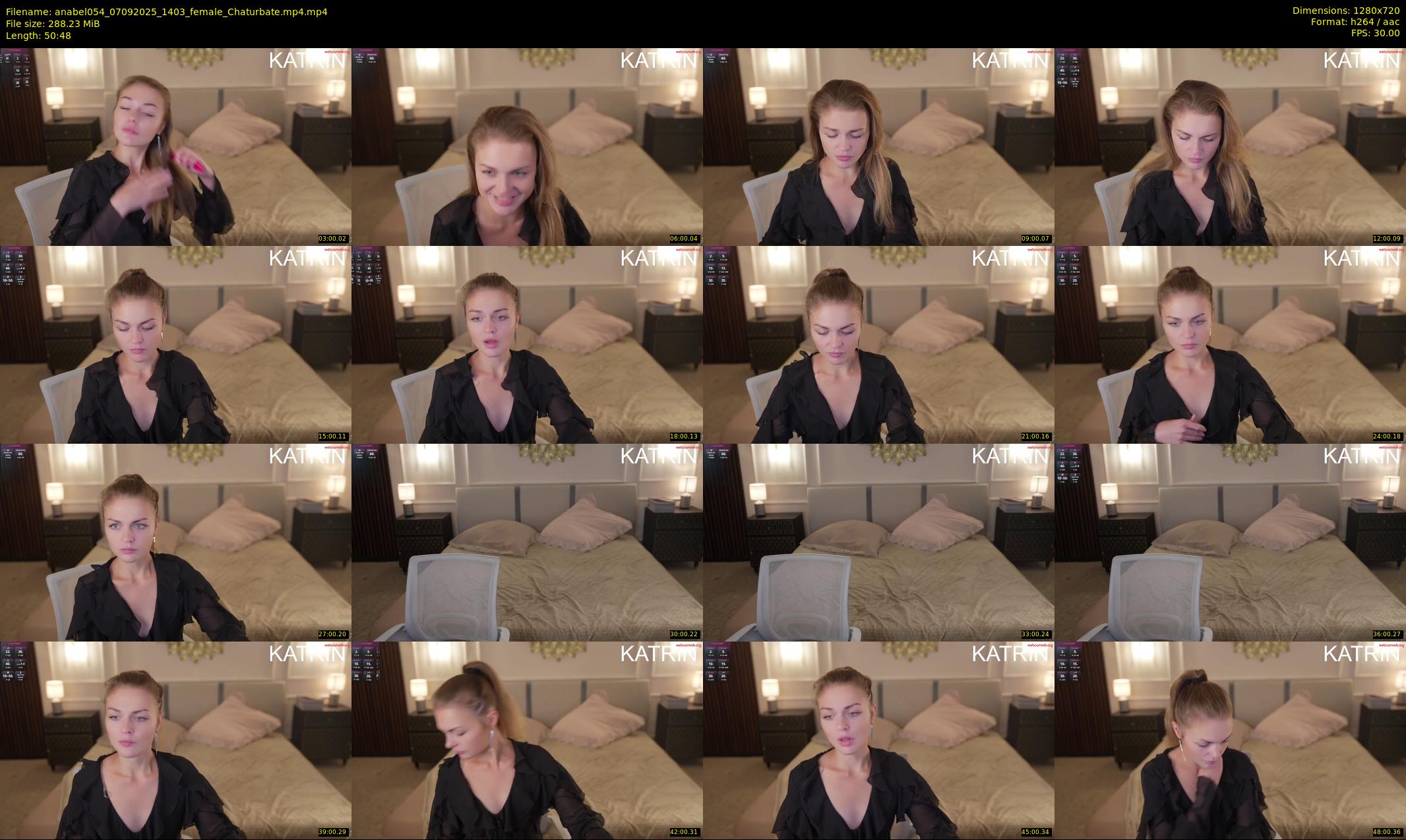 anabel054 — 51 minute Chaturbate female cam show recording, 720p, Sep 7, 2025