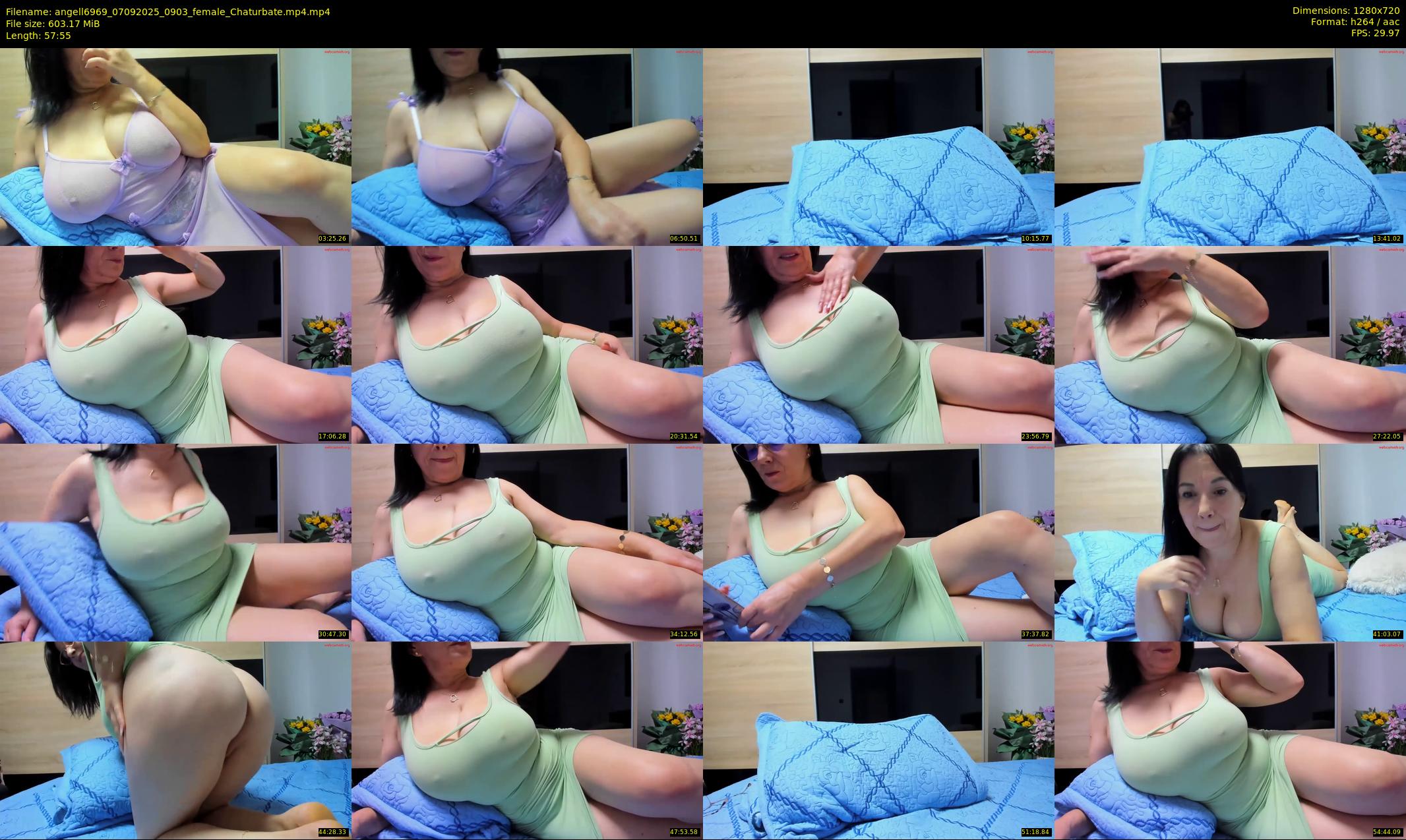 angell6969 — 58 minute Chaturbate female cam show recording, 720p, Sep 7, 2025