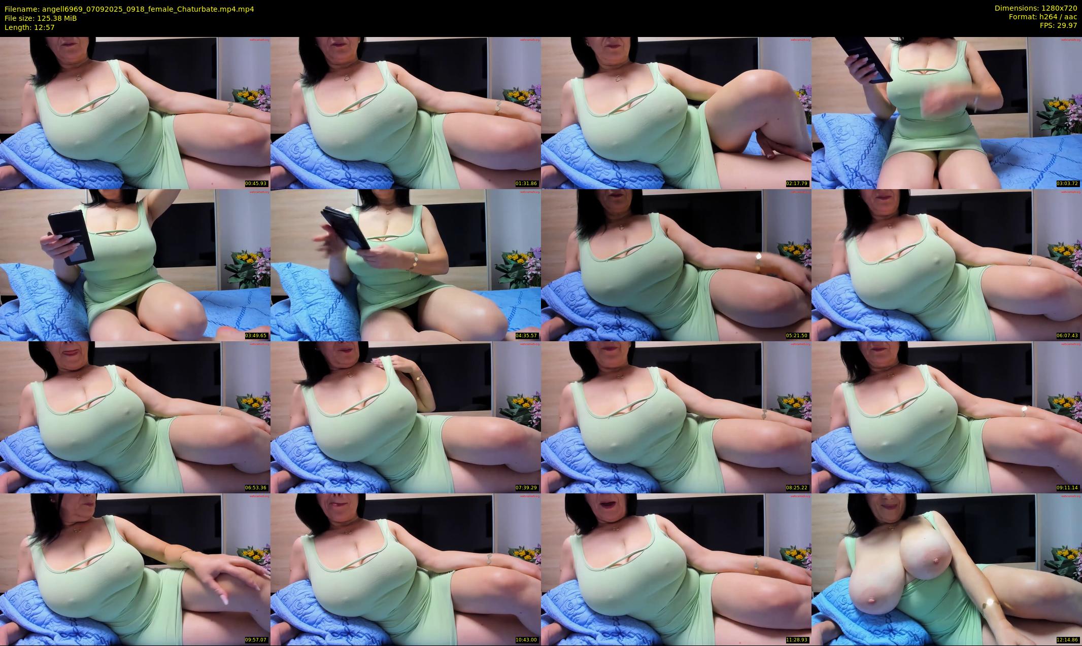 angell6969 — 13 minute Chaturbate female cam show recording, 720p, Sep 7, 2025
