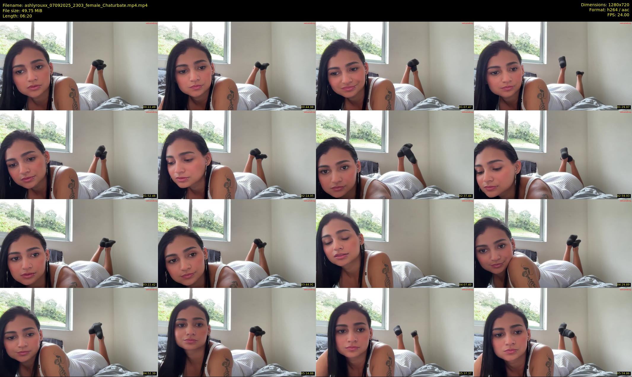 ashlyrouxx — 7 minute Chaturbate female cam show recording, 720p, Sep 7, 2025