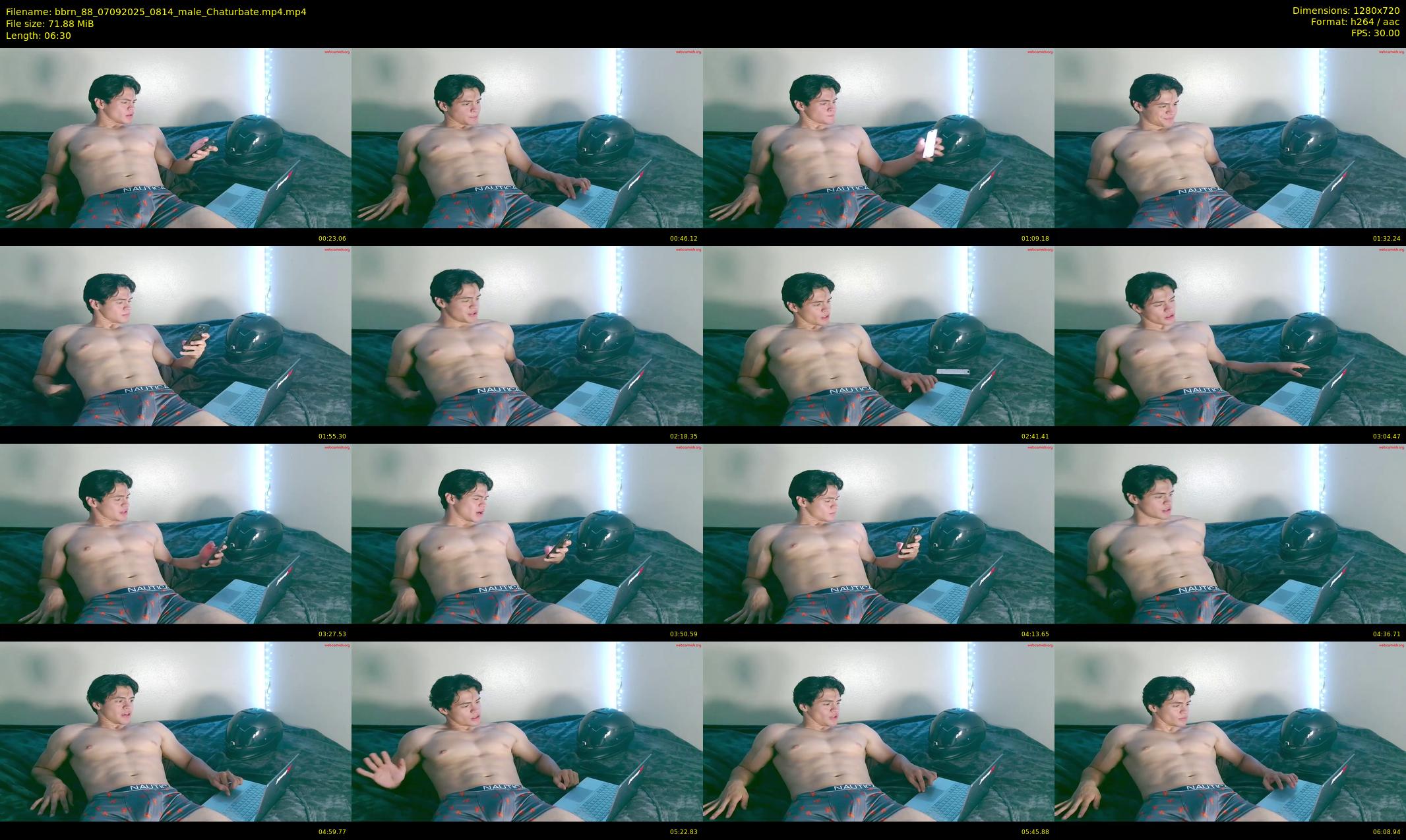 bbrn_88 — 7 minute Chaturbate male cam show recording, 720p, Sep 7, 2025