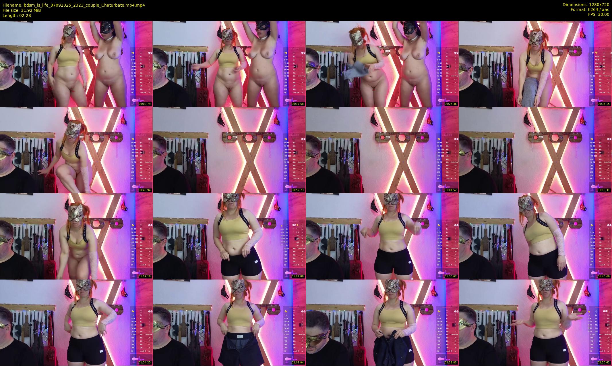 bdsm_is_life — 3 minute Chaturbate couple cam show recording, 720p, Sep 7, 2025