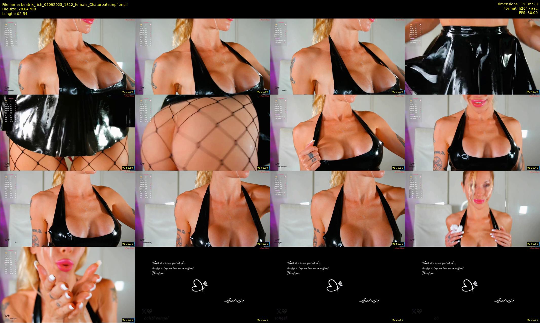 beatrix_rich — 3 minute Chaturbate female cam show recording, 720p, Sep 7, 2025