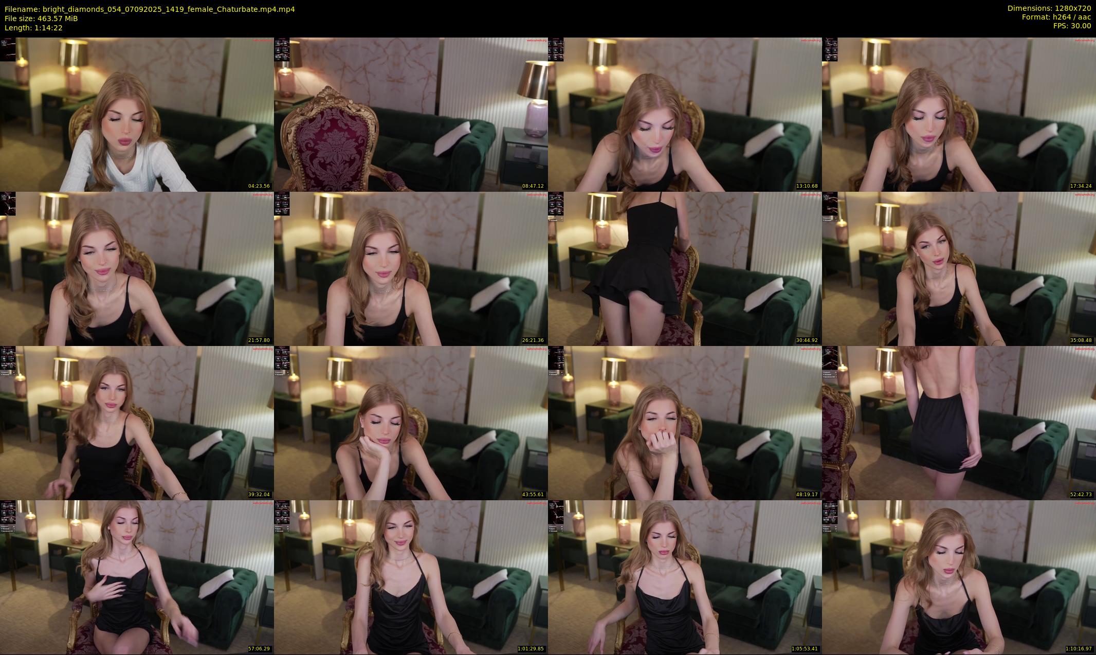 bright_diamonds_054 — 75 minute Chaturbate couple cam show recording, 720p, Sep 7, 2025