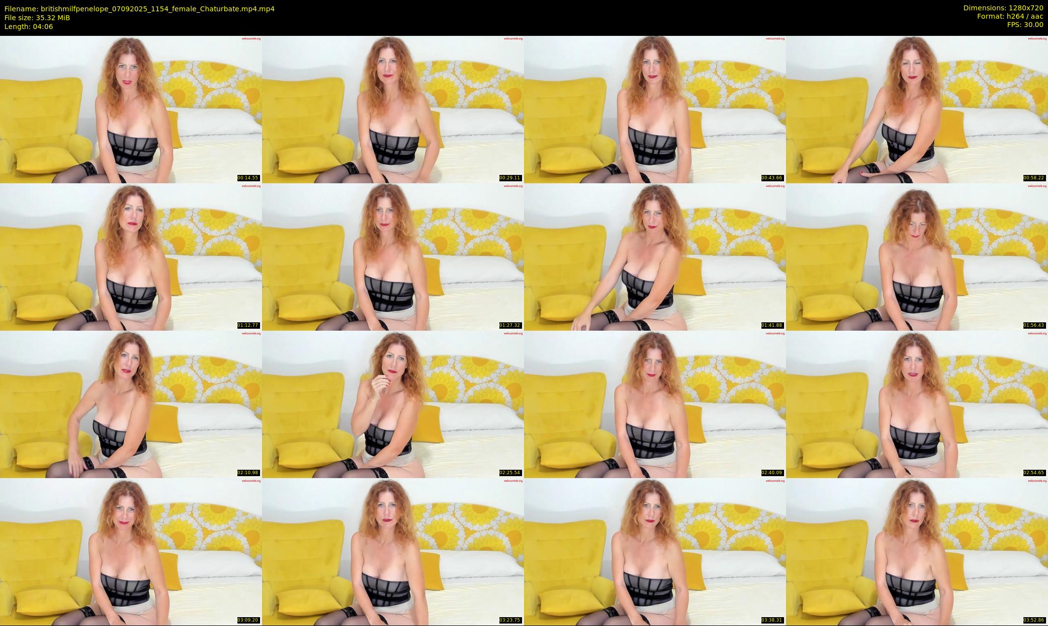 britishmilfpenelope — 5 minute Chaturbate female cam show recording, 720p, Sep 7, 2025