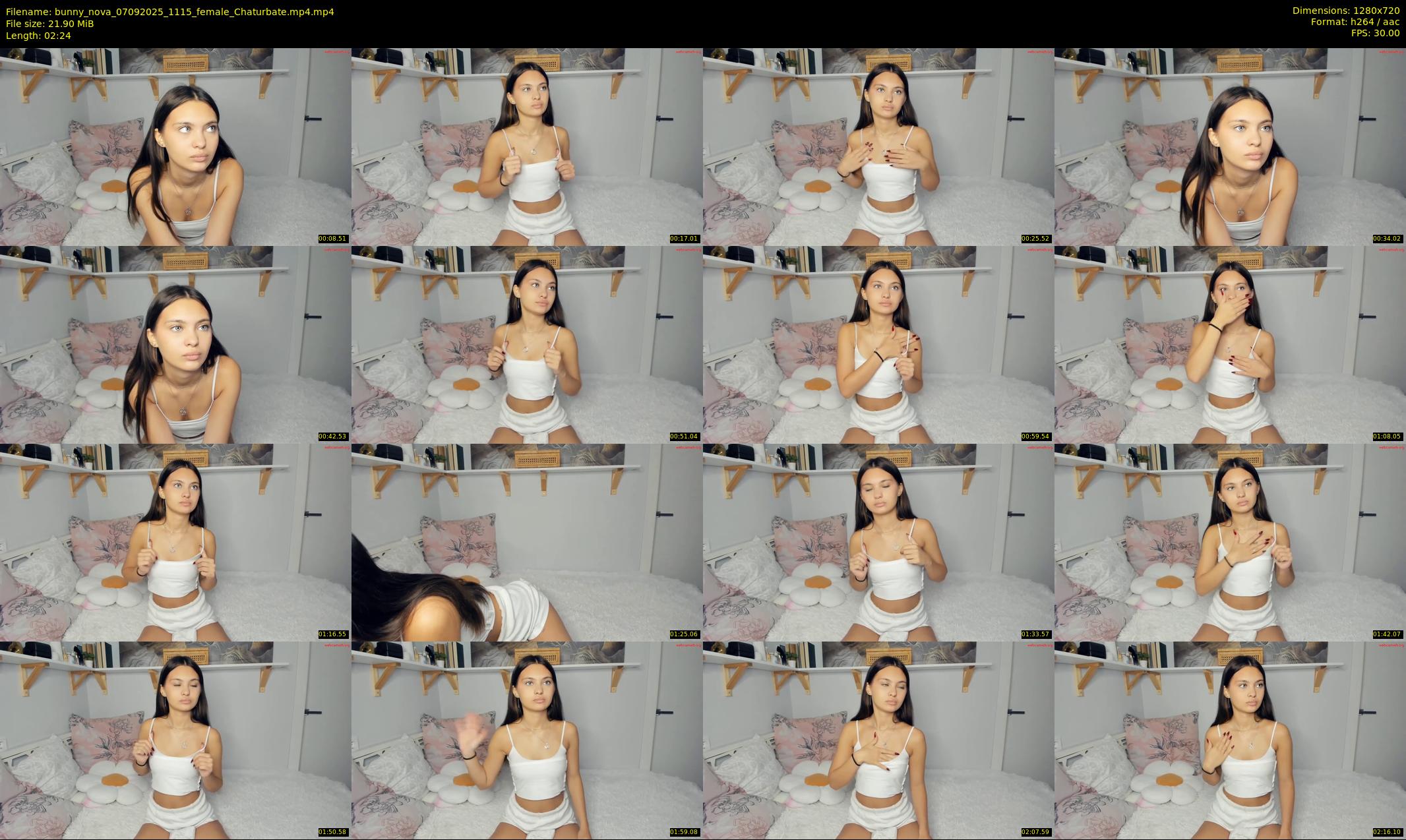 bunny_nova — 3 minute Chaturbate female cam show recording, 720p, Sep 7, 2025