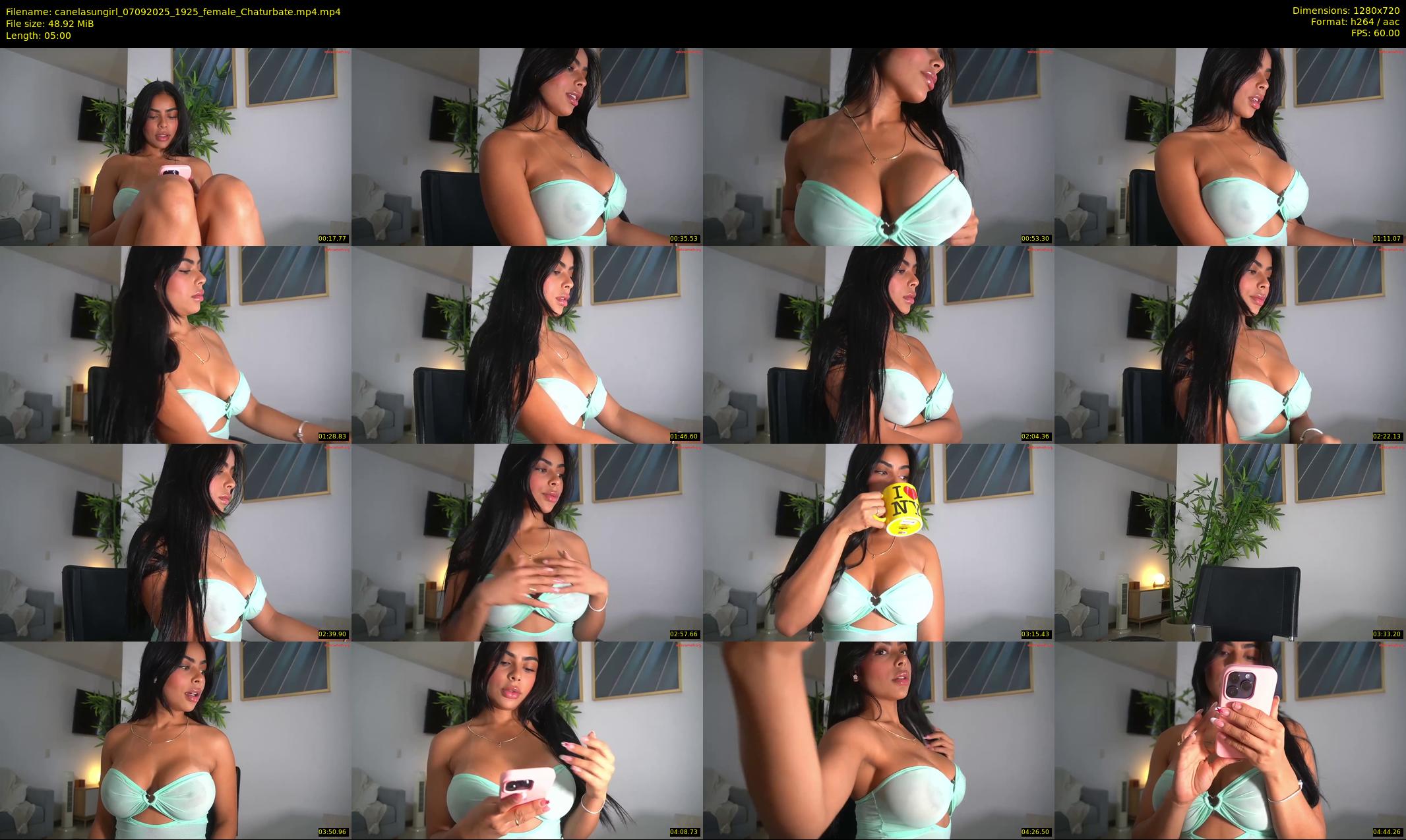 canelasungirl — 5 minute Chaturbate couple cam show recording, 720p, Sep 7, 2025