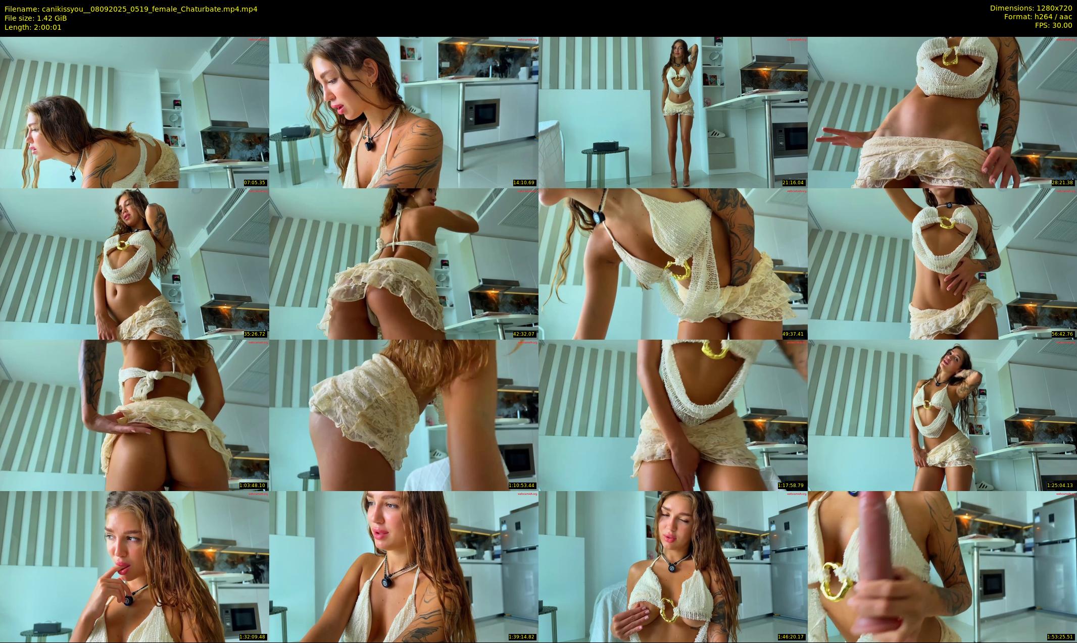 canikissyou_ — 121 minute Chaturbate female cam show recording, 720p, Sep 8, 2025