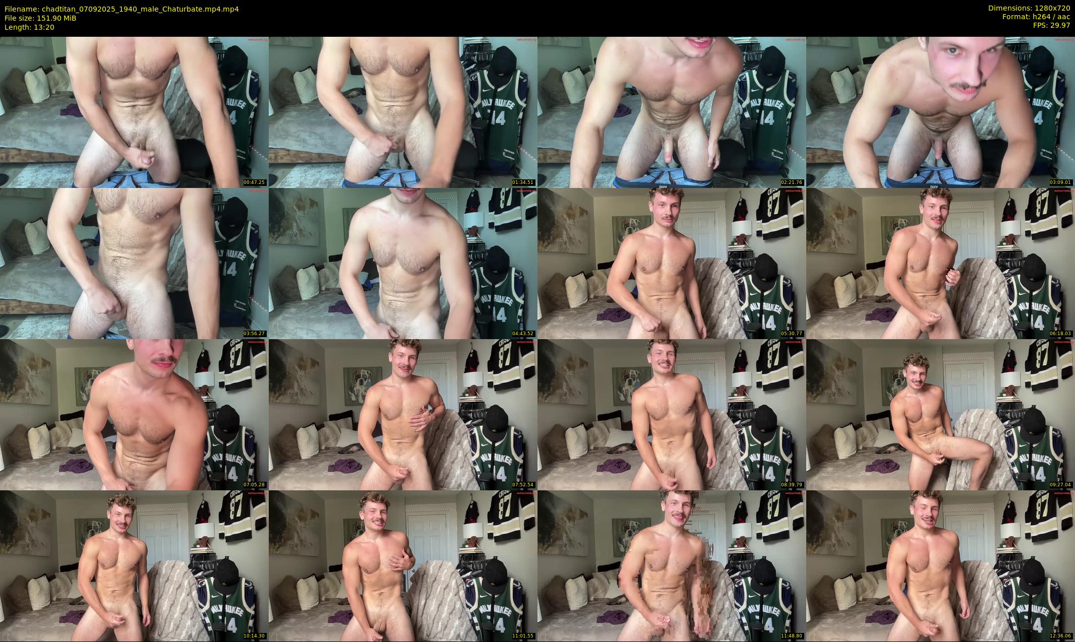 chadtitan — 14 minute Chaturbate male cam show recording, 720p, Sep 7, 2025