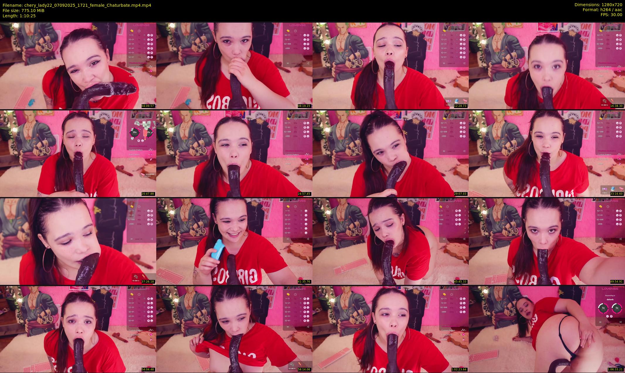 chery_lady22 — 71 minute Chaturbate female cam show recording, 720p, Sep 7, 2025