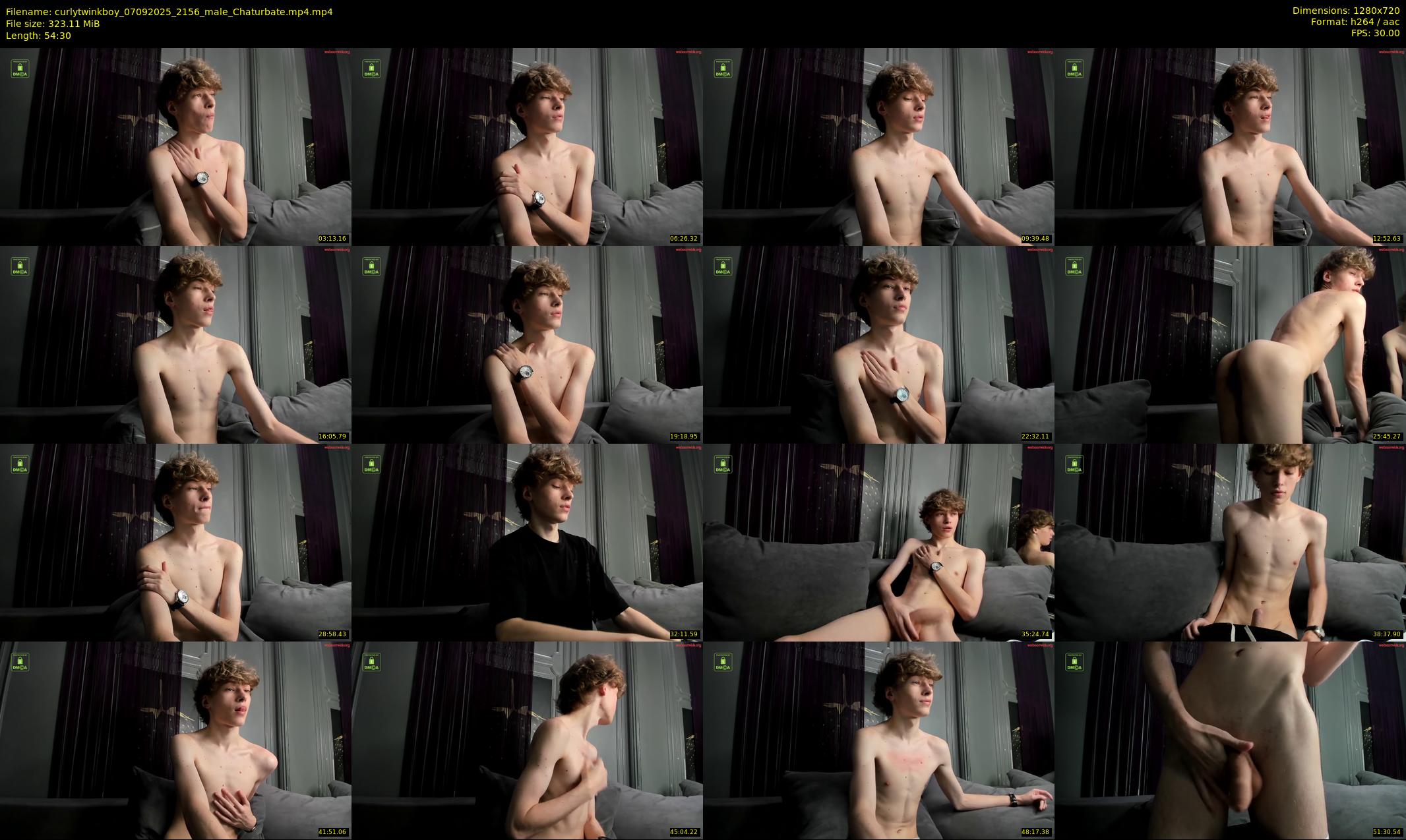 curlytwinkboy — 55 minute Chaturbate male cam show recording, 720p, Sep 7, 2025