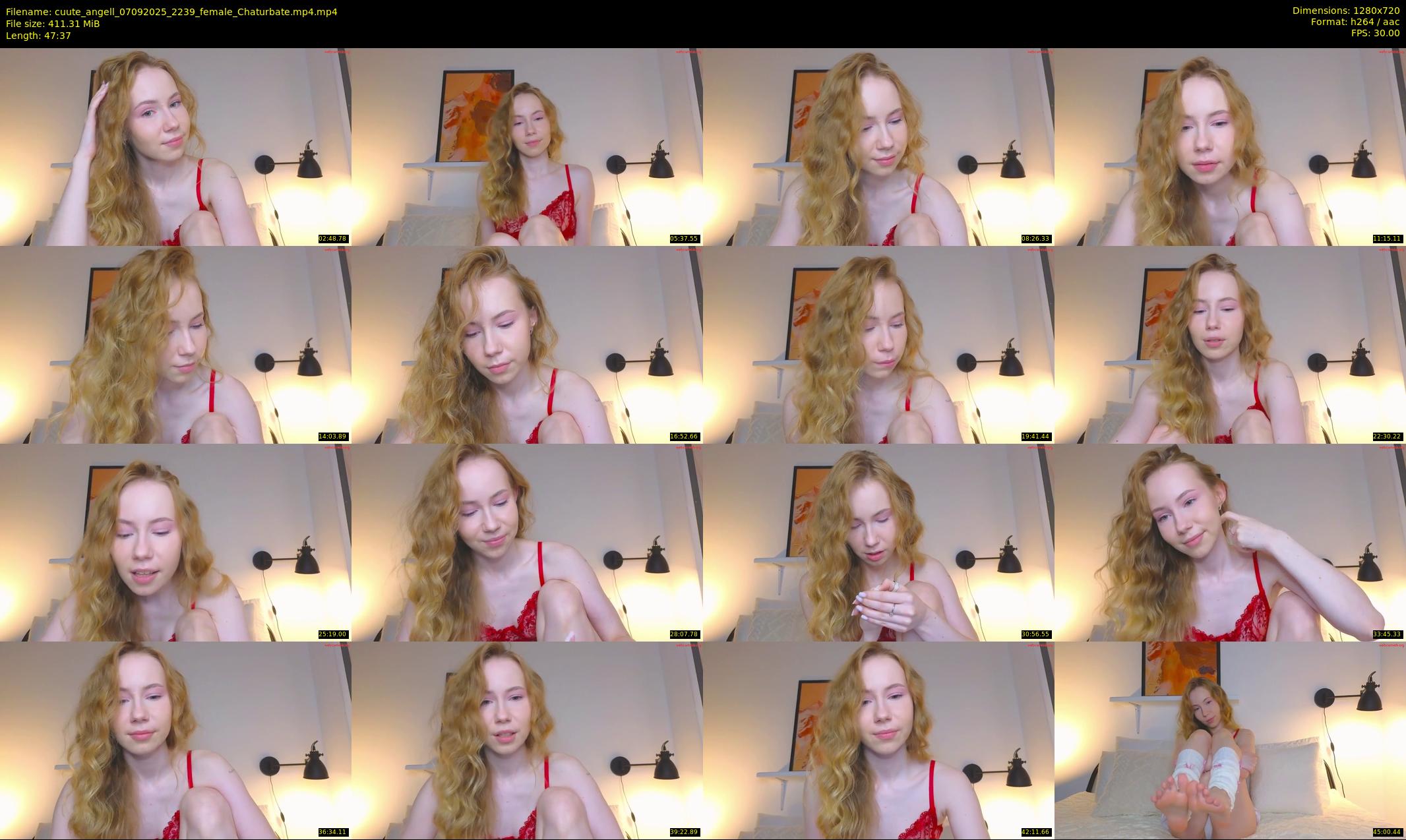 cuute_angell — 48 minute Chaturbate female cam show recording, 720p, Sep 7, 2025