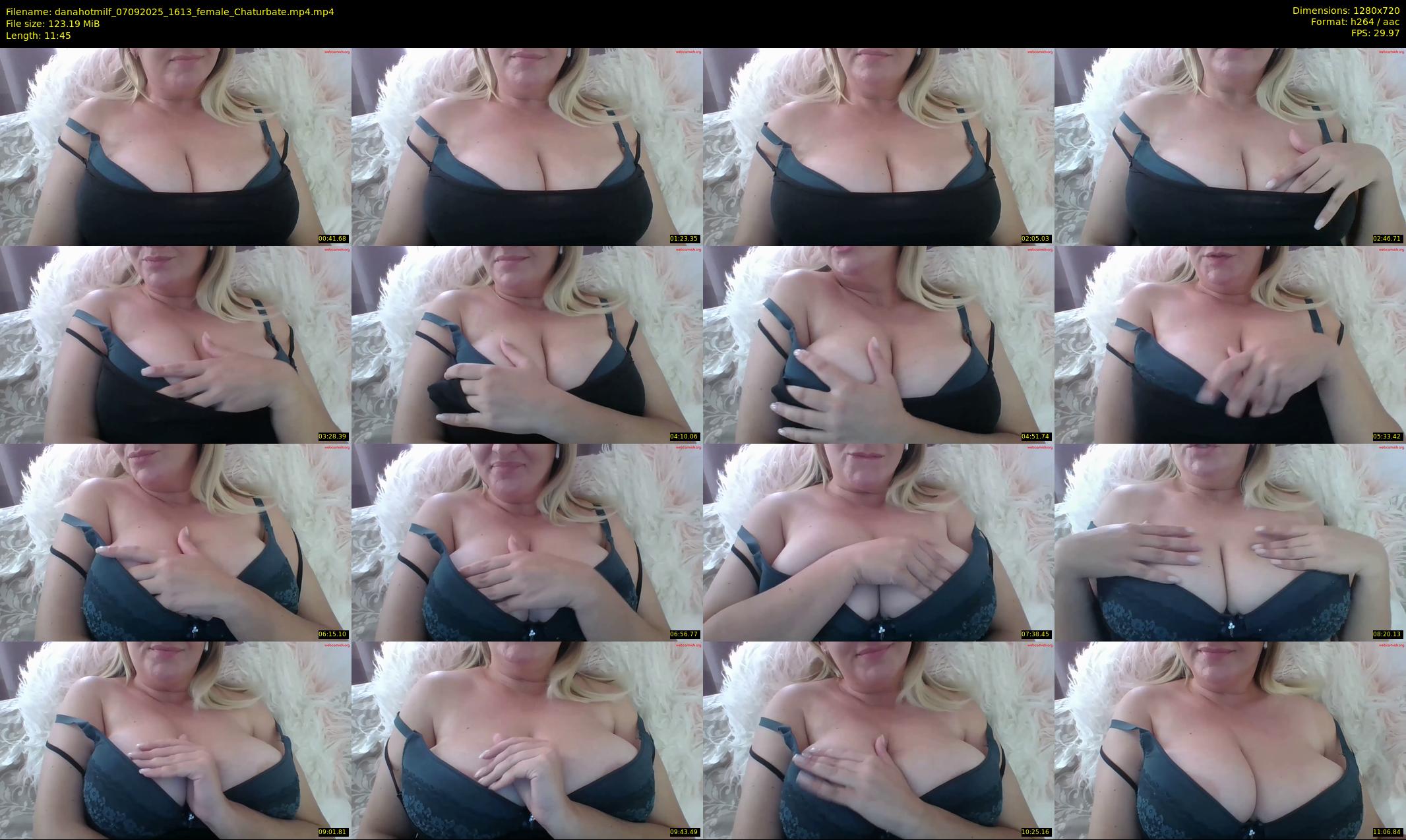 danahotmilf — 12 minute Chaturbate female cam show recording, 720p, Sep 7, 2025