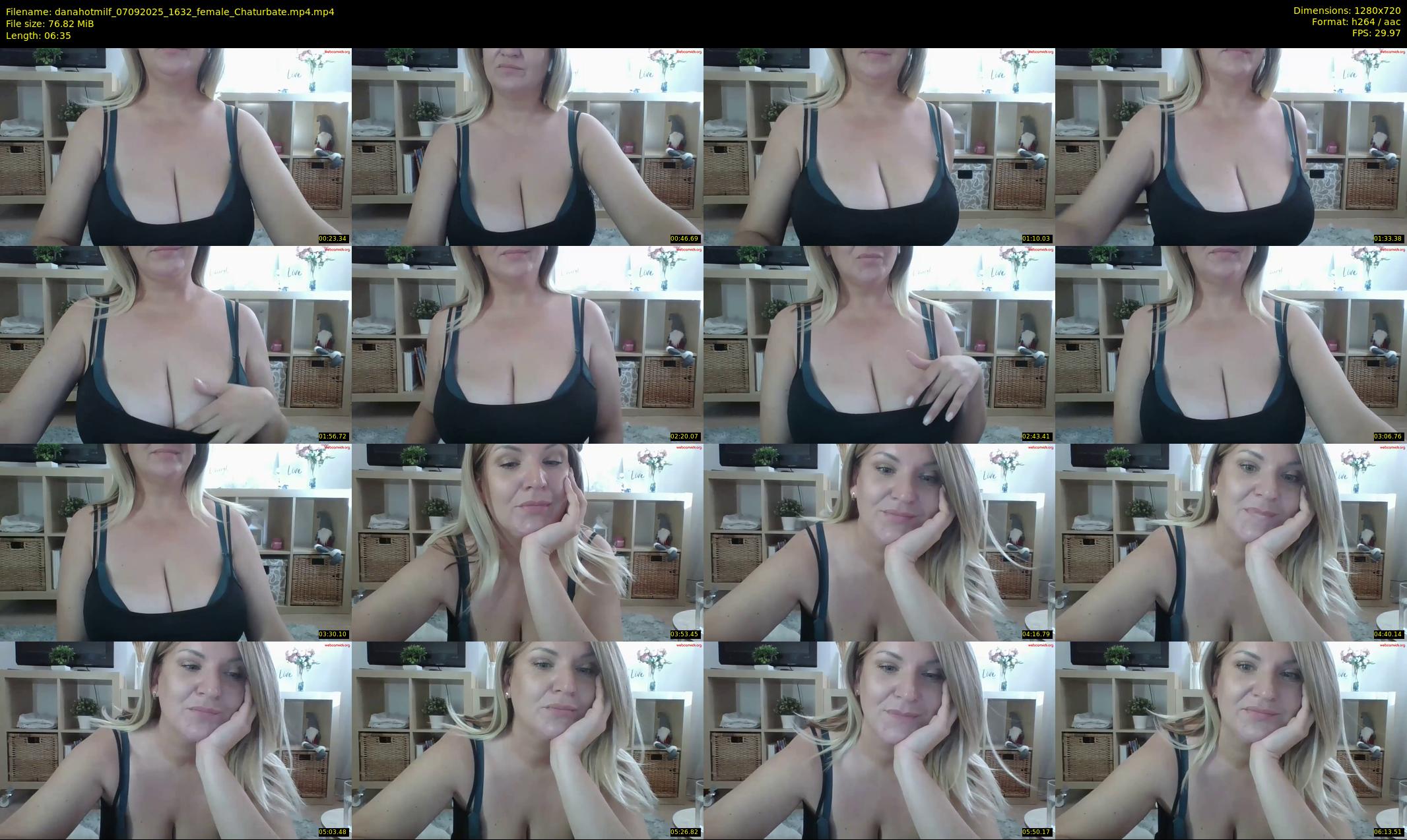 danahotmilf — 7 minute Chaturbate female cam show recording, 720p, Sep 7, 2025