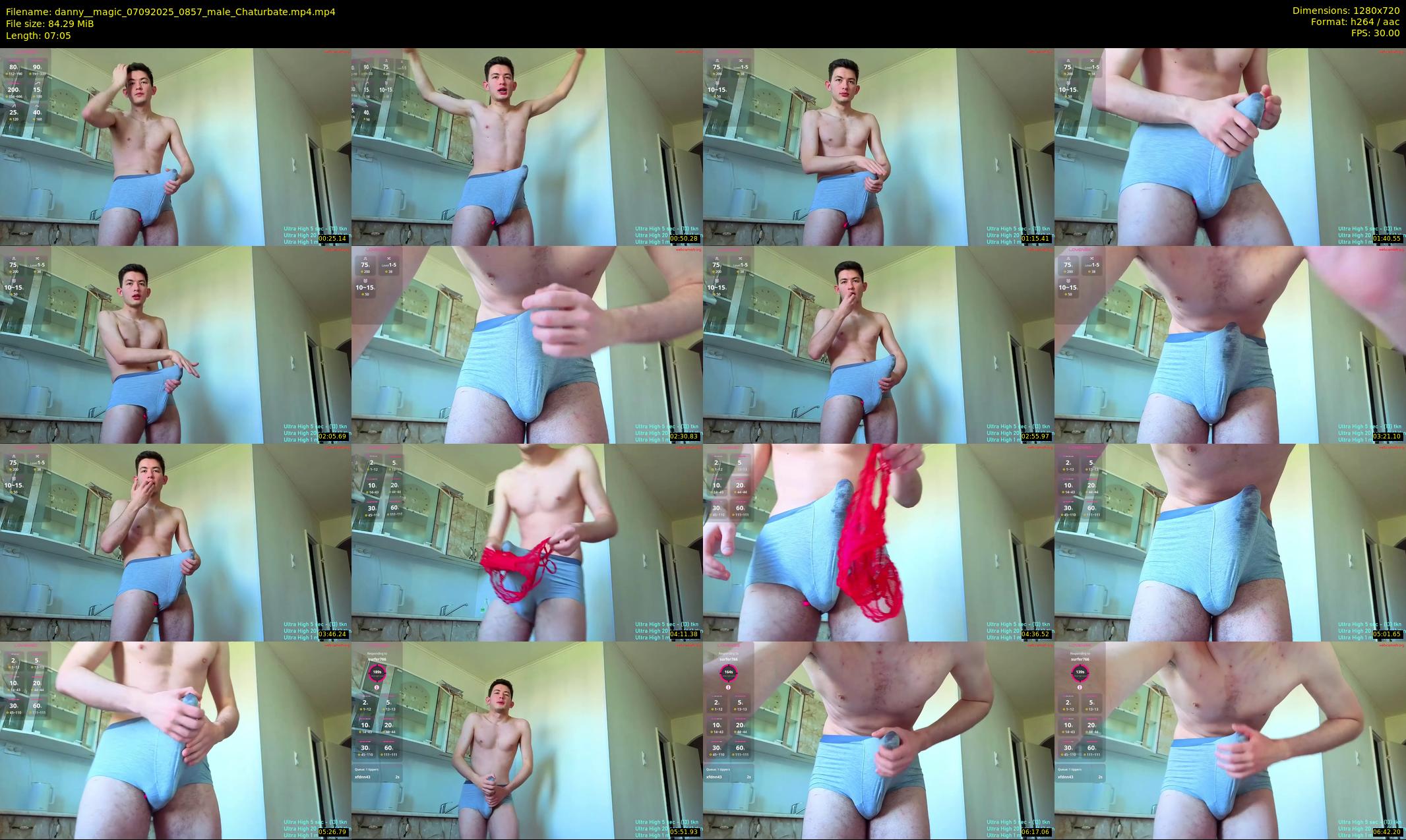 danny__magic — 8 minute Chaturbate male cam show recording, 720p, Sep 7, 2025
