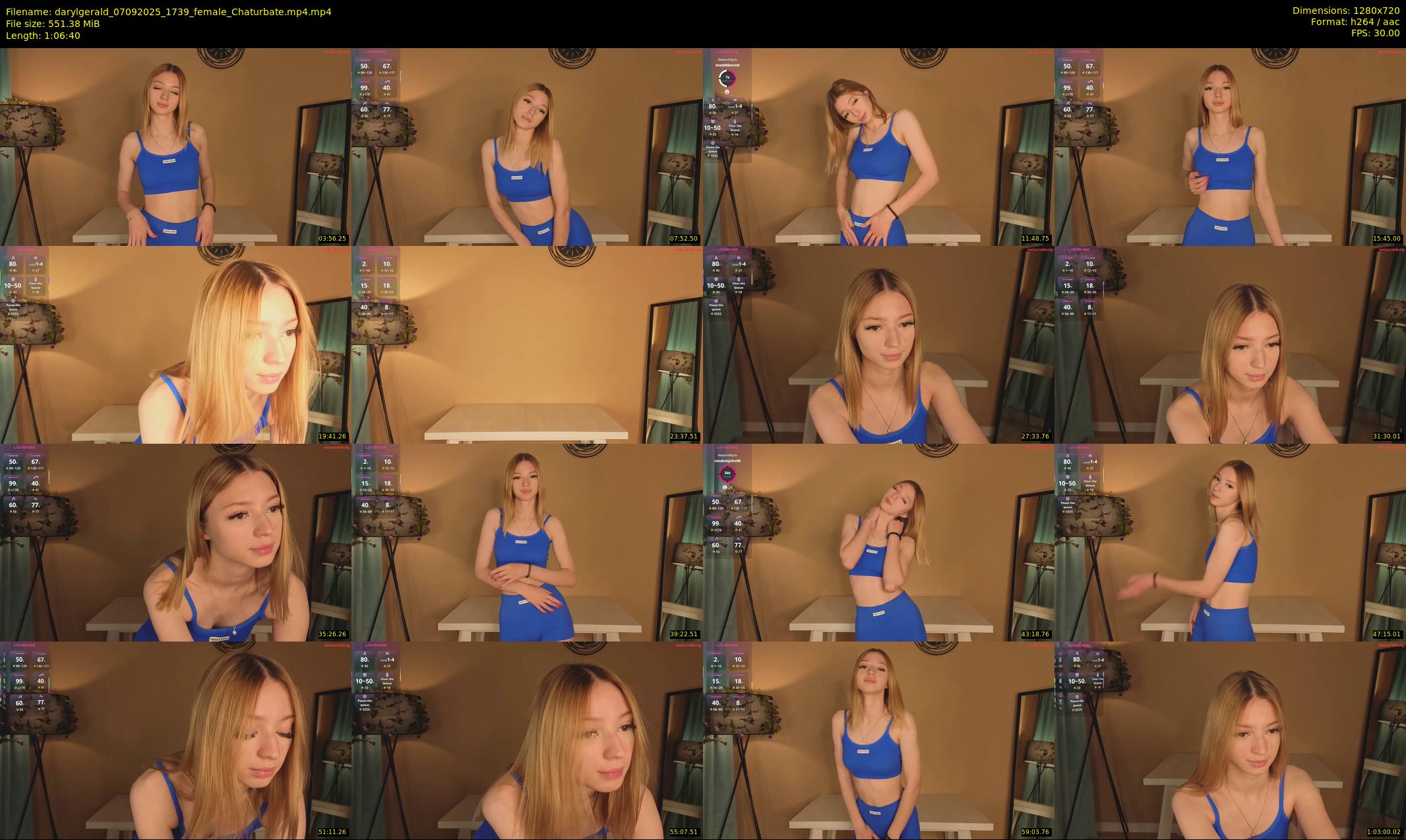 darylgerald — 67 minute Chaturbate female cam show recording, 720p, Sep 7, 2025