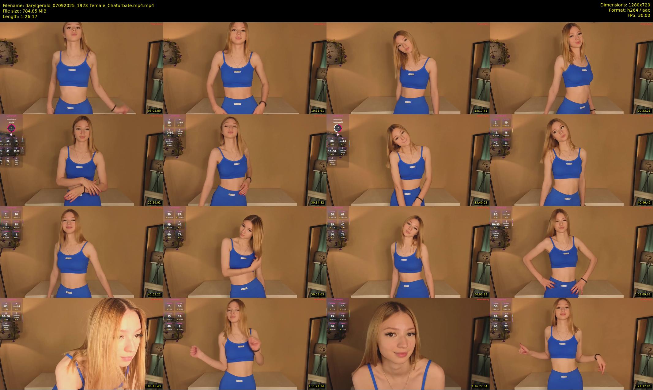 darylgerald — 87 minute Chaturbate female cam show recording, 720p, Sep 7, 2025