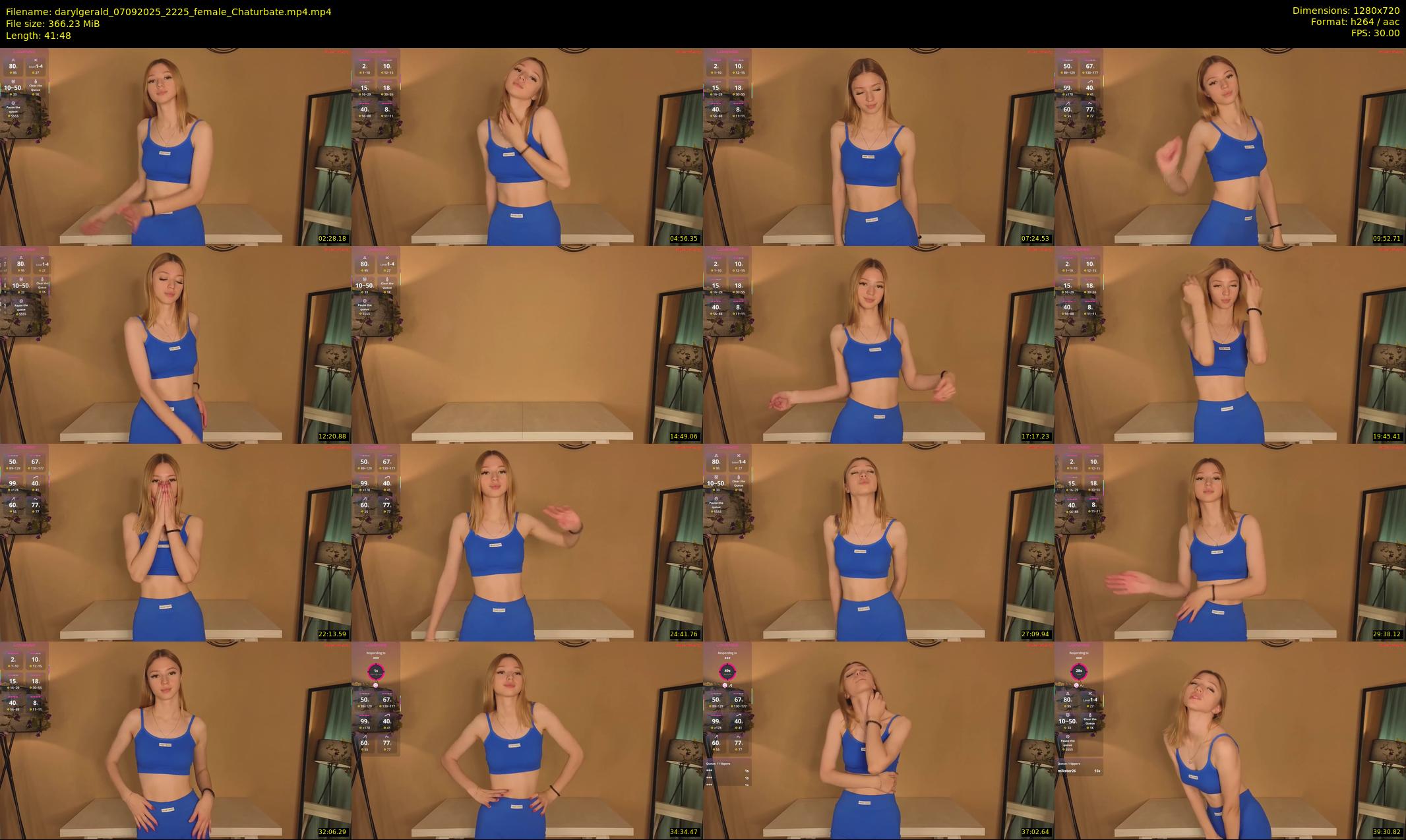 darylgerald — 42 minute Chaturbate female cam show recording, 720p, Sep 7, 2025