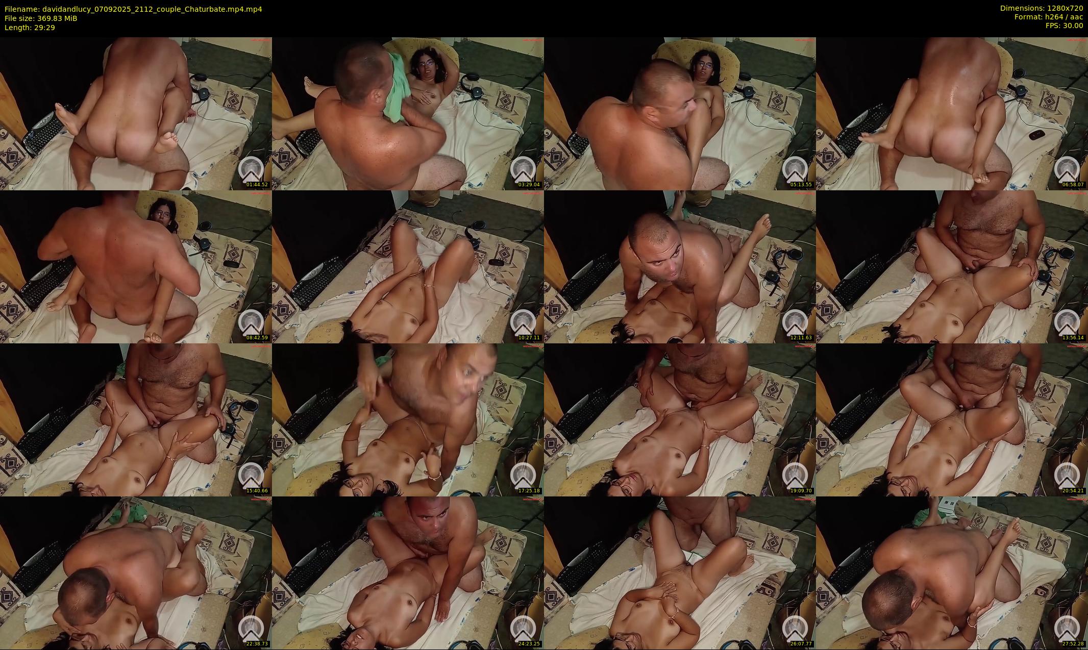 davidandlucy — 30 minute Chaturbate couple cam show recording, 720p, Sep 7, 2025