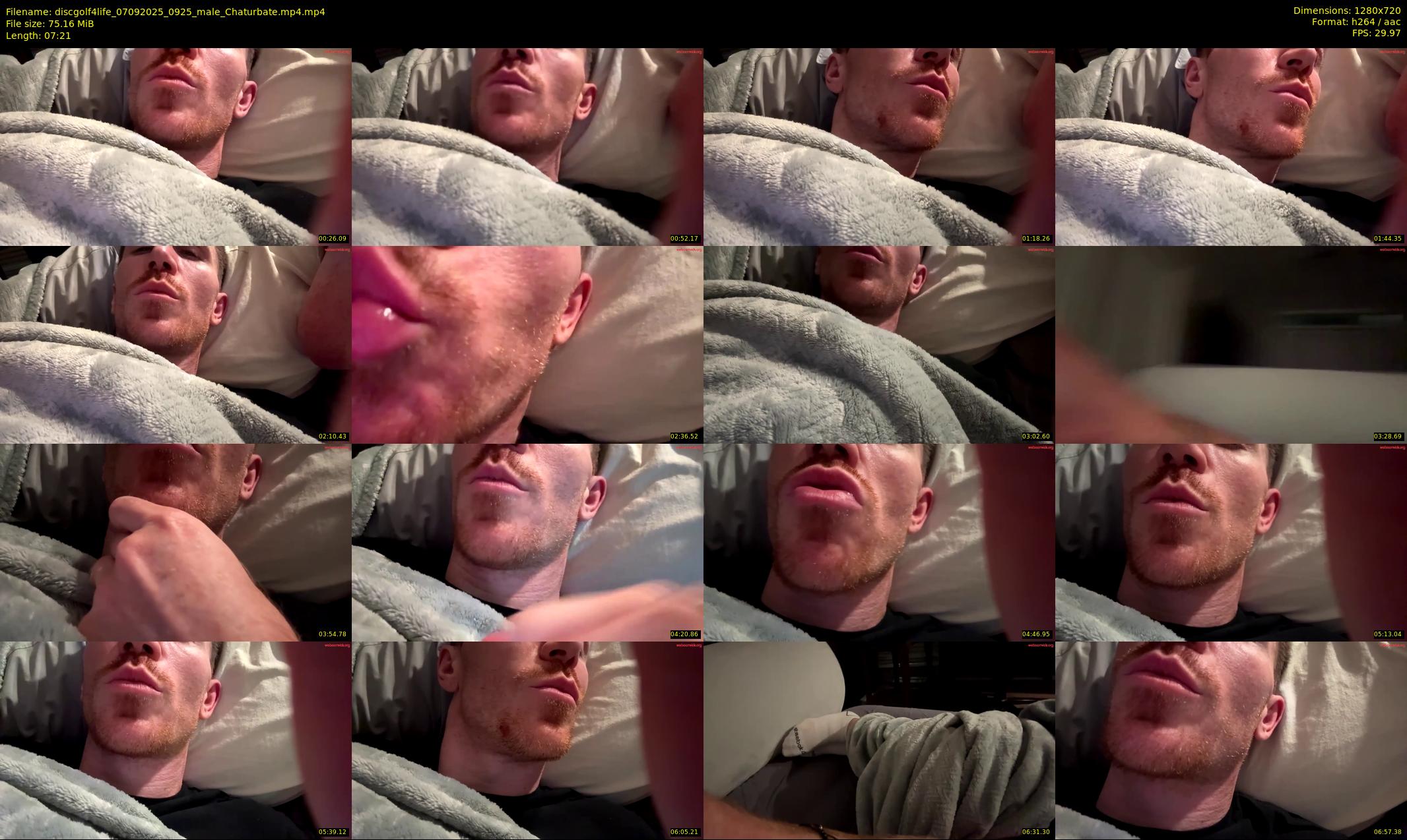 discgolf4life — 8 minute Chaturbate male cam show recording, 720p, Sep 7, 2025