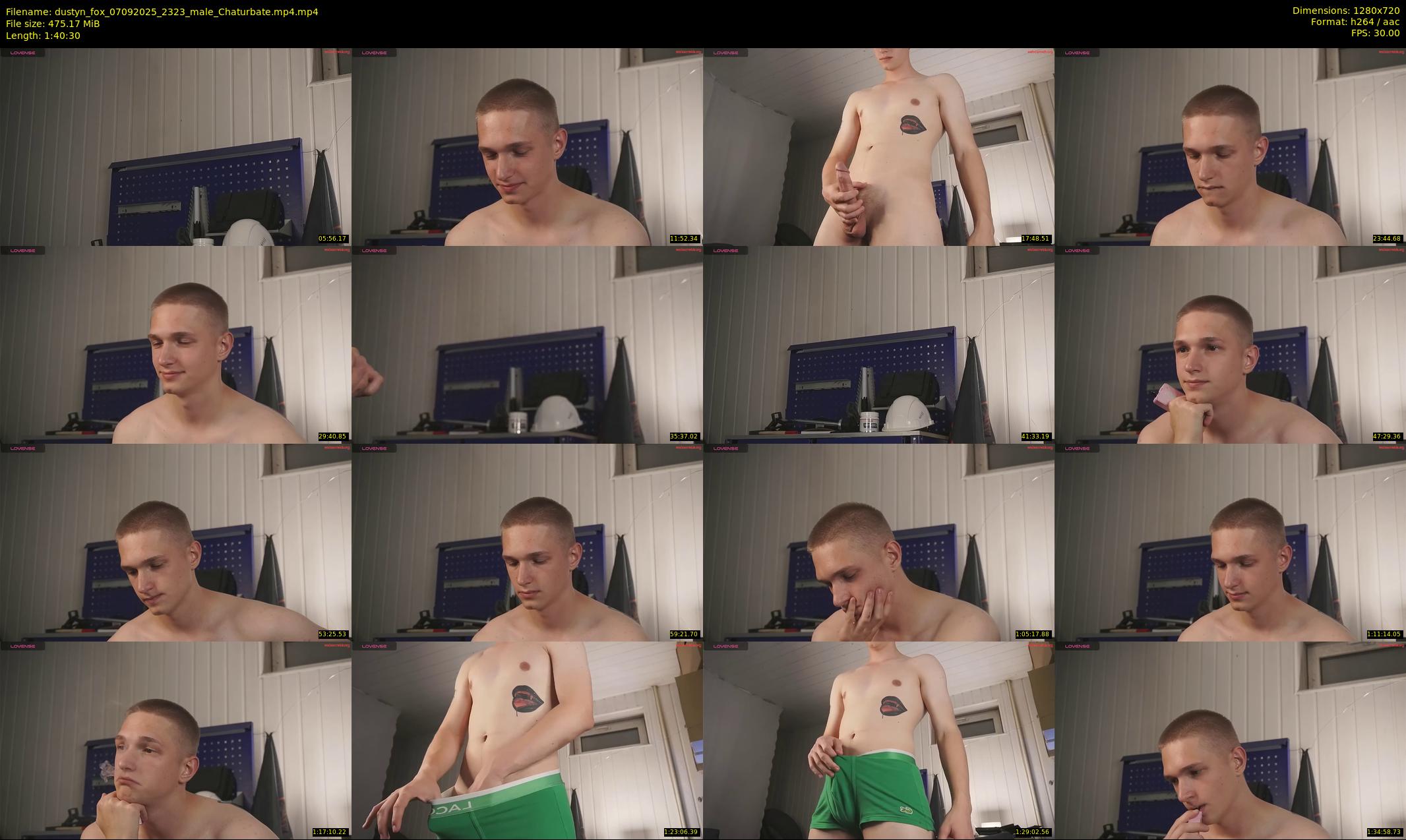 dustyn_fox — 101 minute Chaturbate male cam show recording, 720p, Sep 7, 2025